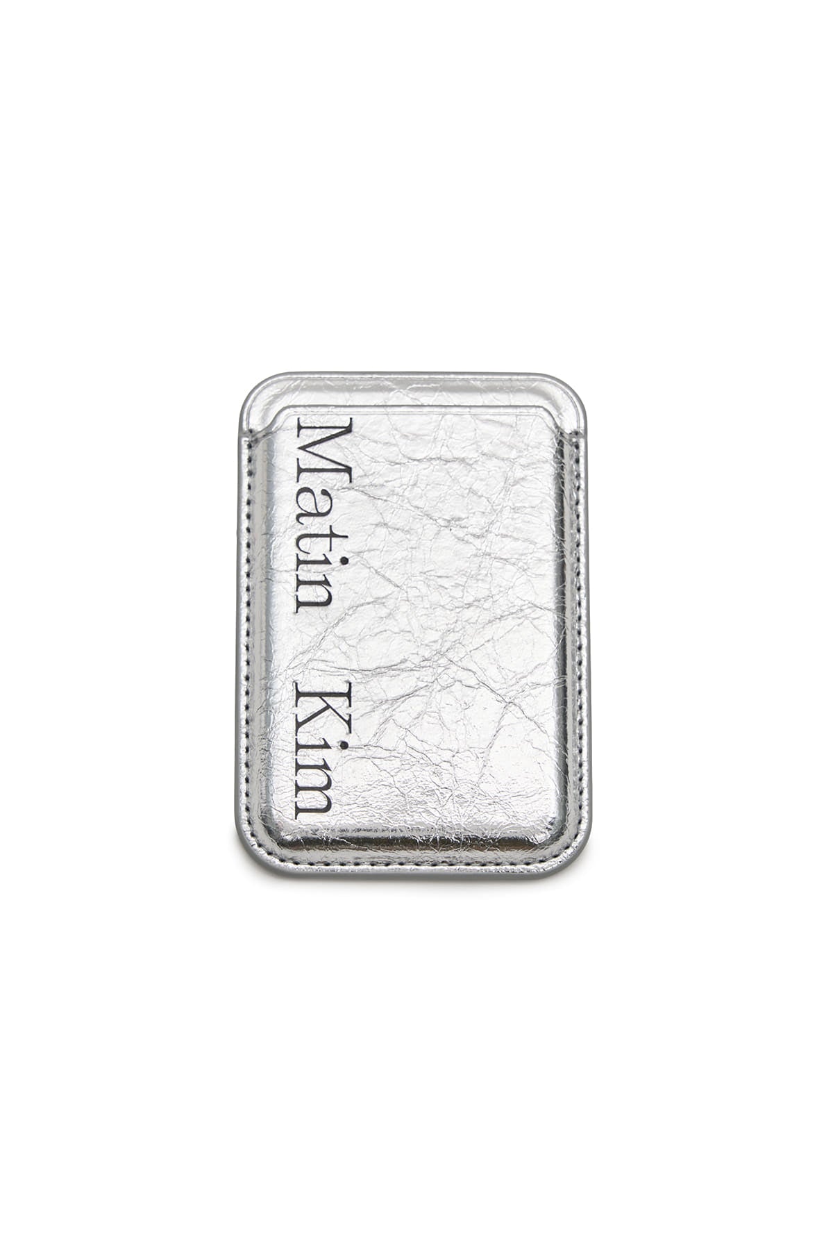 MATIN MAGNETIC CARD WALLET IN SILVER