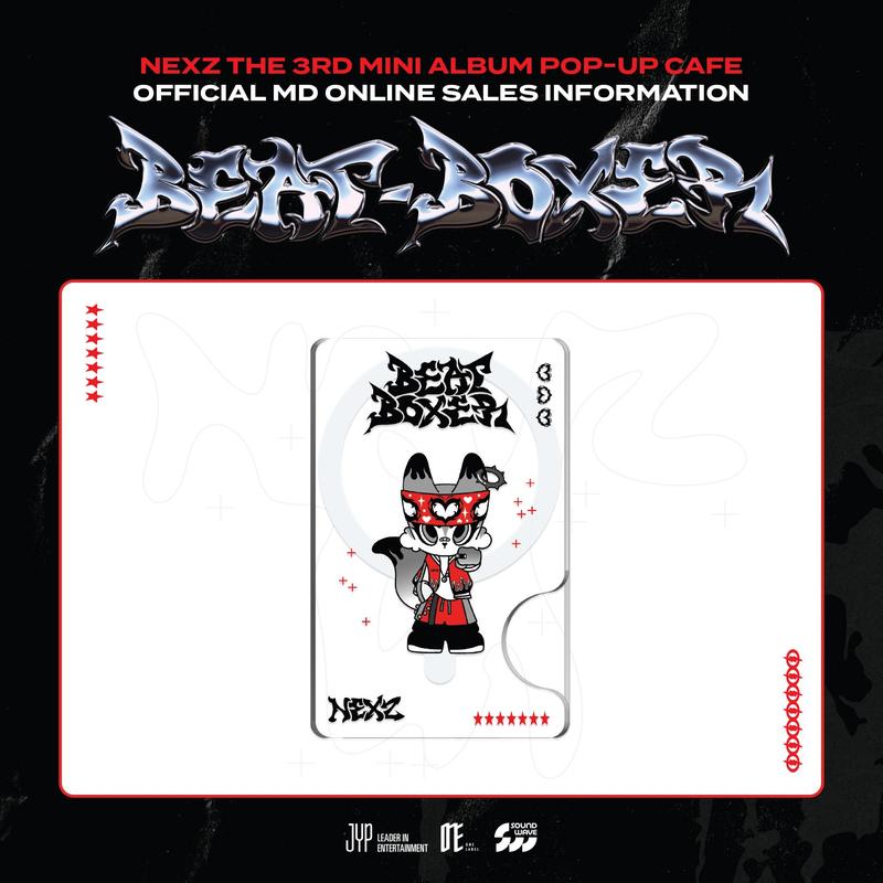 FOX2Y MAGNETIC CARD HOLDER - [BEAT-BOXER]