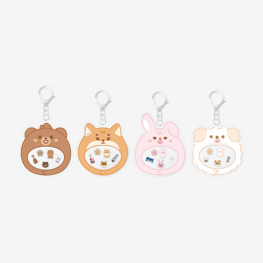 PETIT DENIMALZ SHAKER KEYRING - PIER 10: All My Days