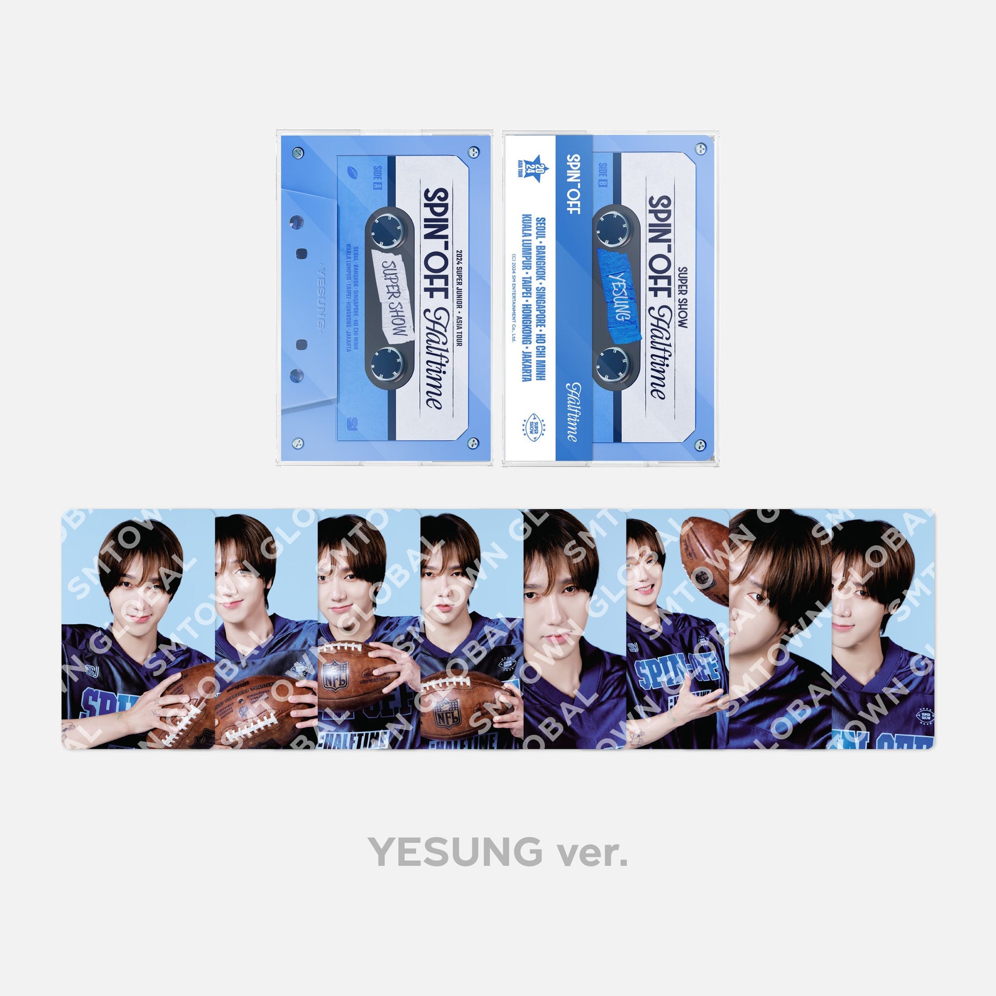 CASSETTE TAPE PHOTO SET - 2024 SUPER JUNIOR 'SUPER SHOW SPIN - OFF : Halftime' MD