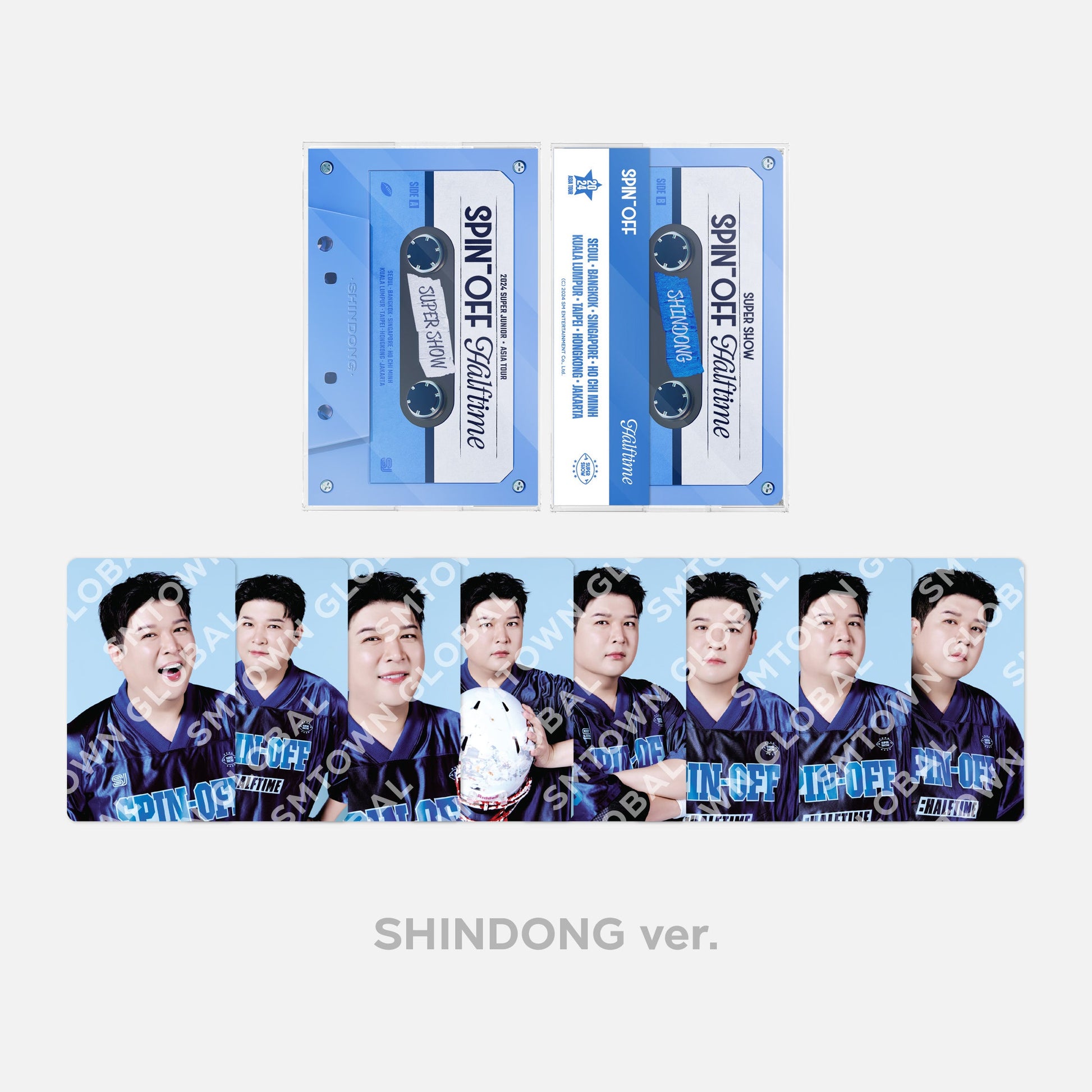 CASSETTE TAPE PHOTO SET - 2024 SUPER JUNIOR 'SUPER SHOW SPIN - OFF : Halftime' MD