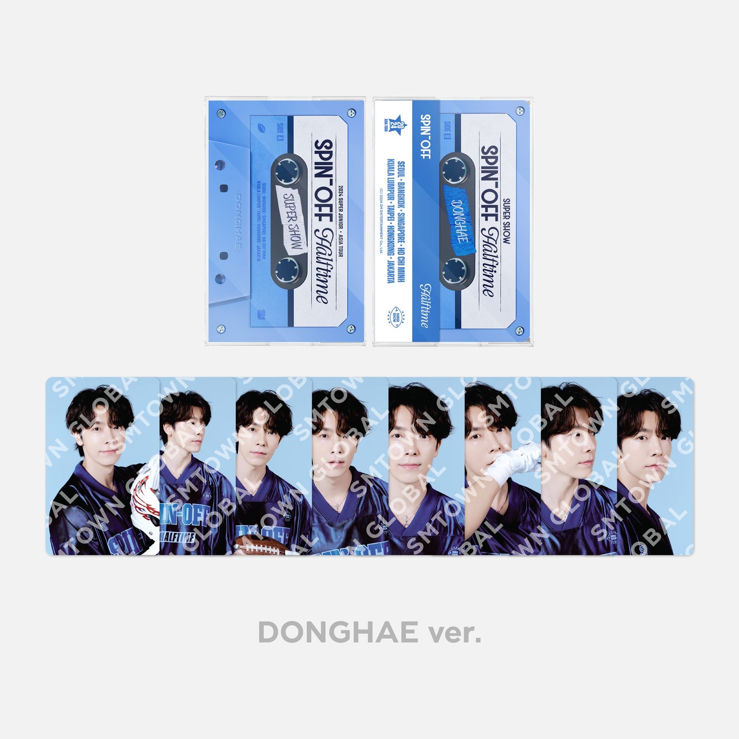 CASSETTE TAPE PHOTO SET - 2024 SUPER JUNIOR 'SUPER SHOW SPIN - OFF : Halftime' MD