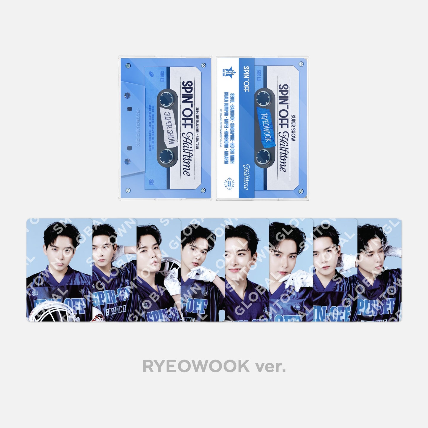 CASSETTE TAPE PHOTO SET - 2024 SUPER JUNIOR 'SUPER SHOW SPIN - OFF : Halftime' MD