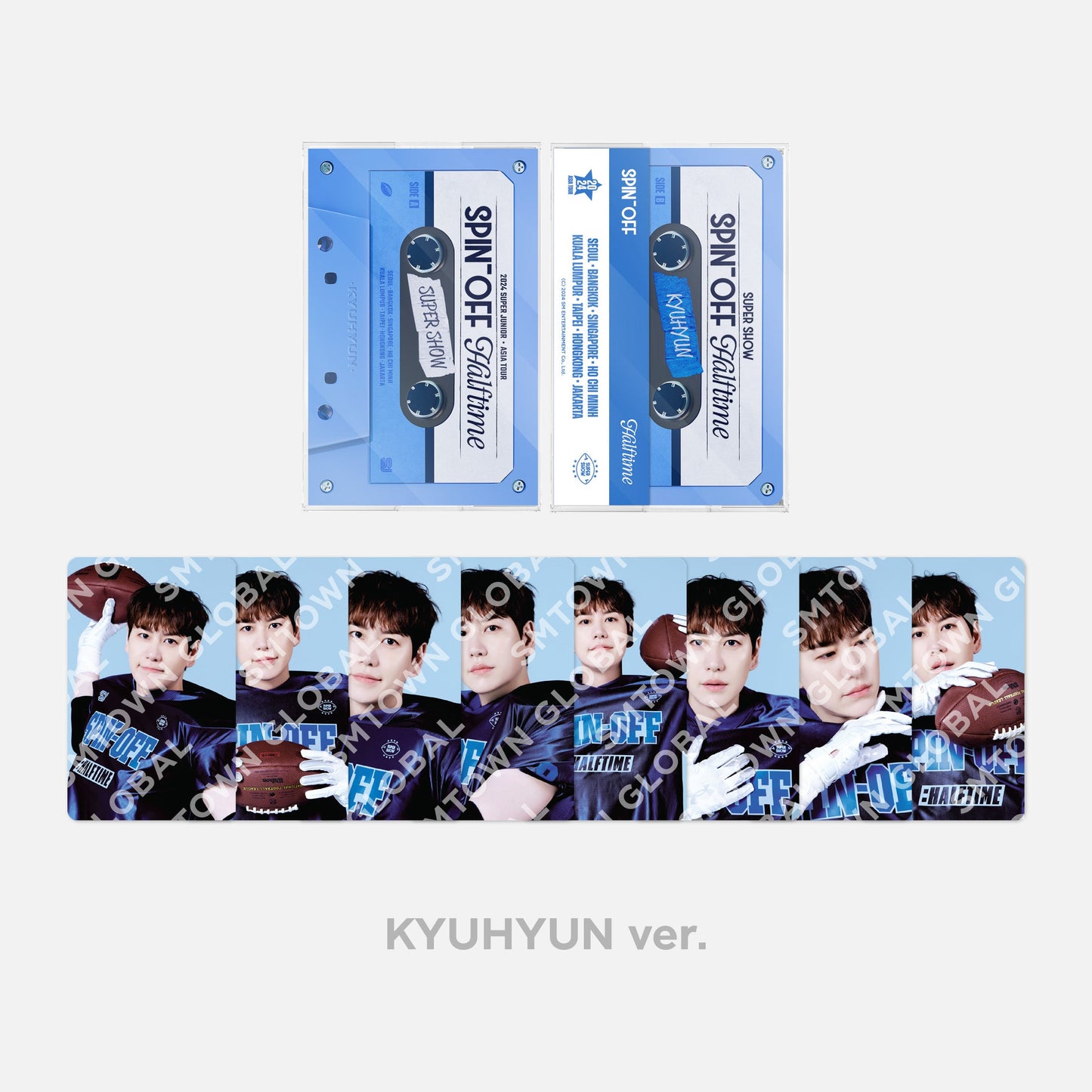 CASSETTE TAPE PHOTO SET - 2024 SUPER JUNIOR 'SUPER SHOW SPIN - OFF : Halftime' MD