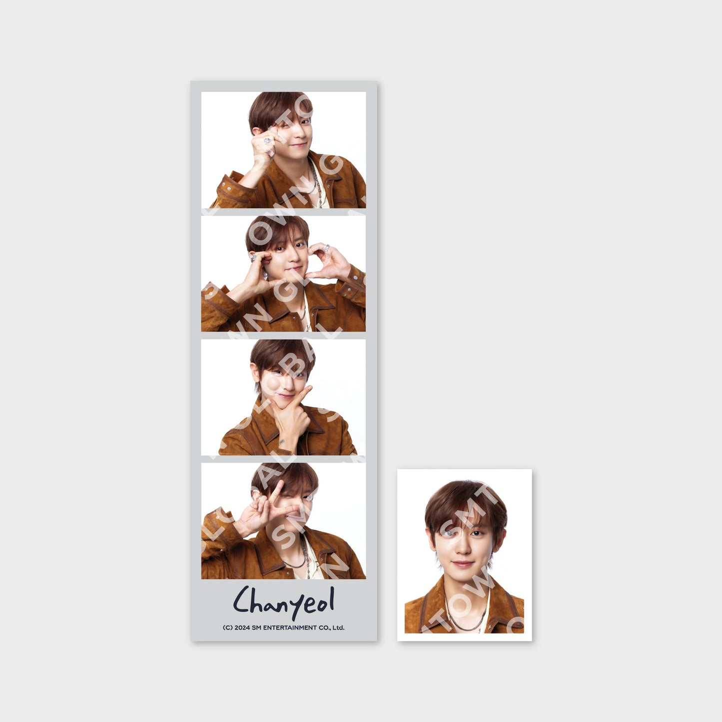 4 CUT + ID PHOTO SET - 2024 CHANYEOL LIVE TOUR : 都市風景 (City-scape) MD