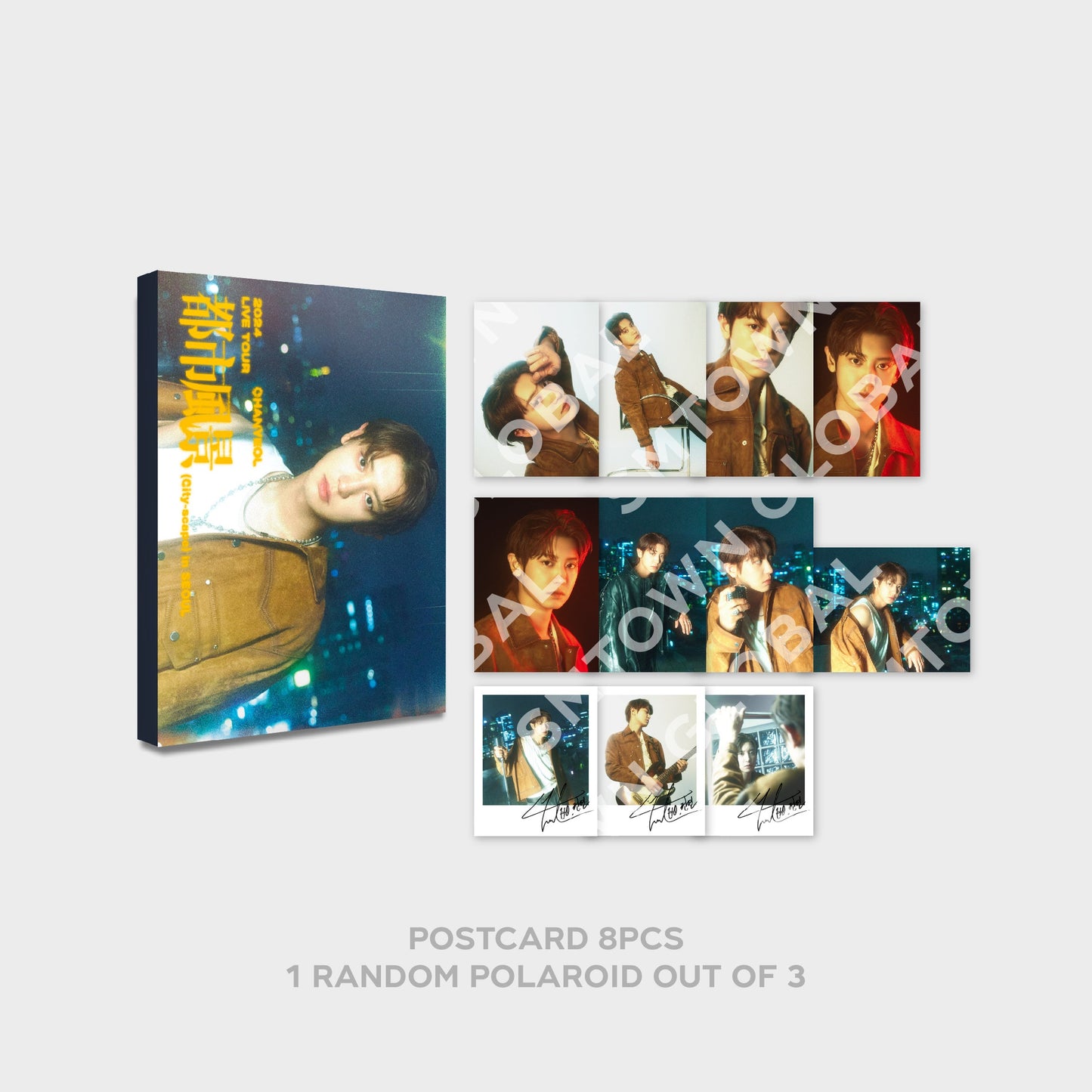 POSTCARD SET - 2024 CHANYEOL LIVE TOUR : 都市風景 (City-scape) MD