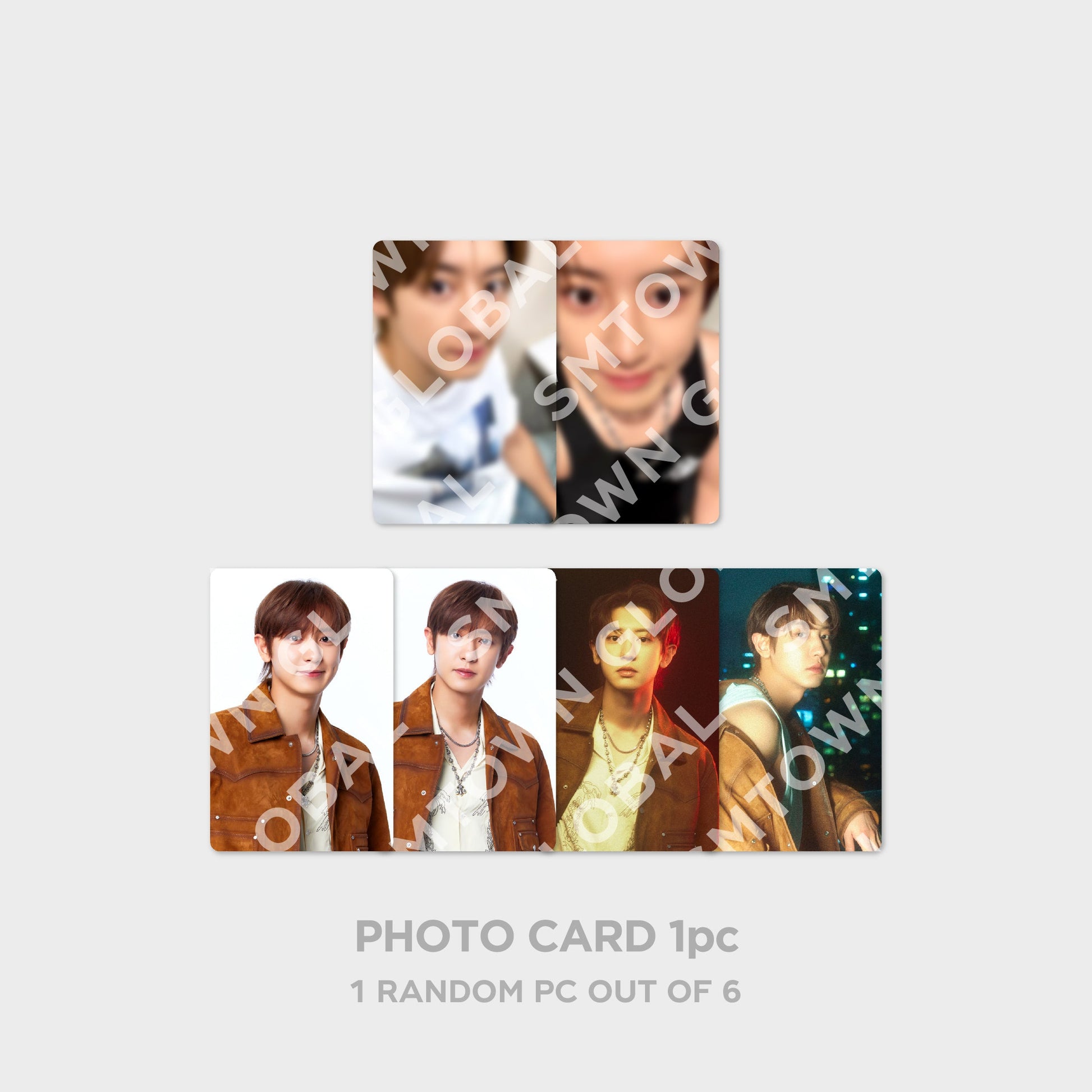 FORTUNE SCRATCH CARD SET - 2024 CHANYEOL LIVE TOUR : 都市風景 (City-scape) MD