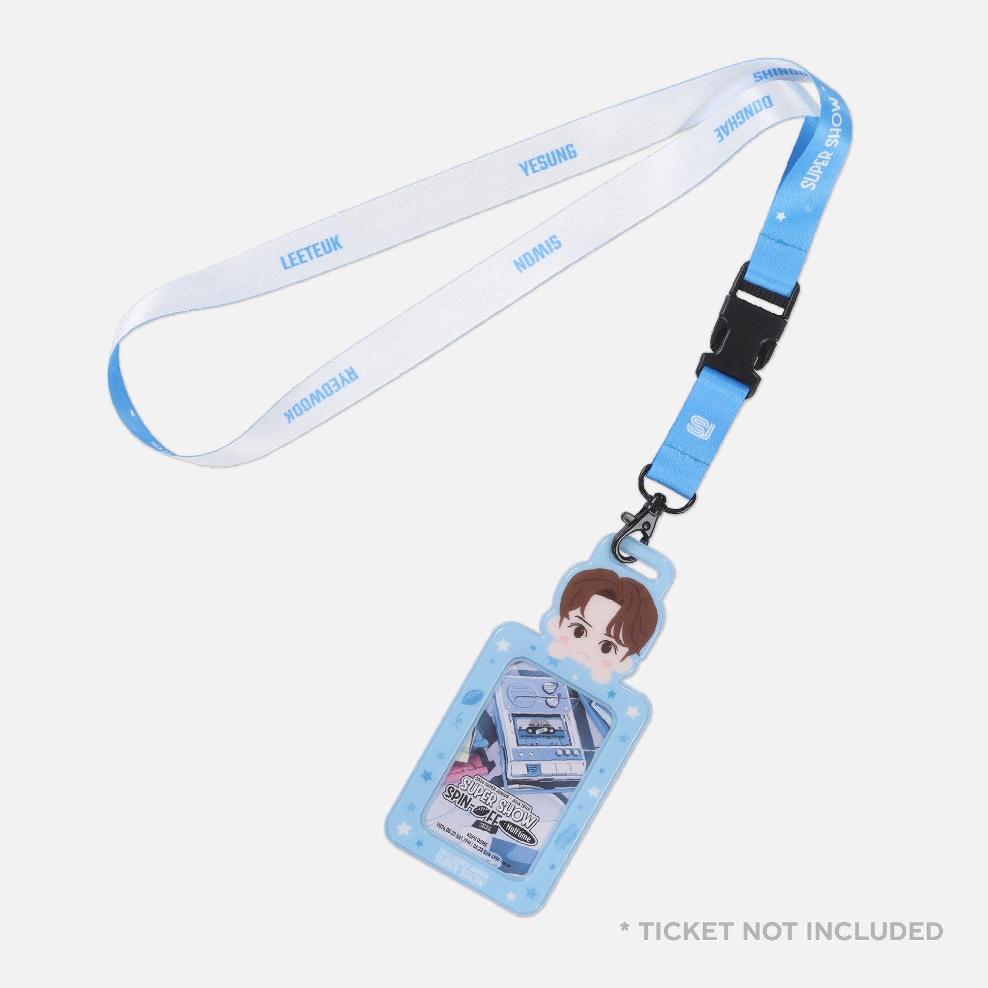CHARACTER TICKET HOLDER - 2024 SUPER JUNIOR 'SUPER SHOW SPIN - OFF : Halftime' MD