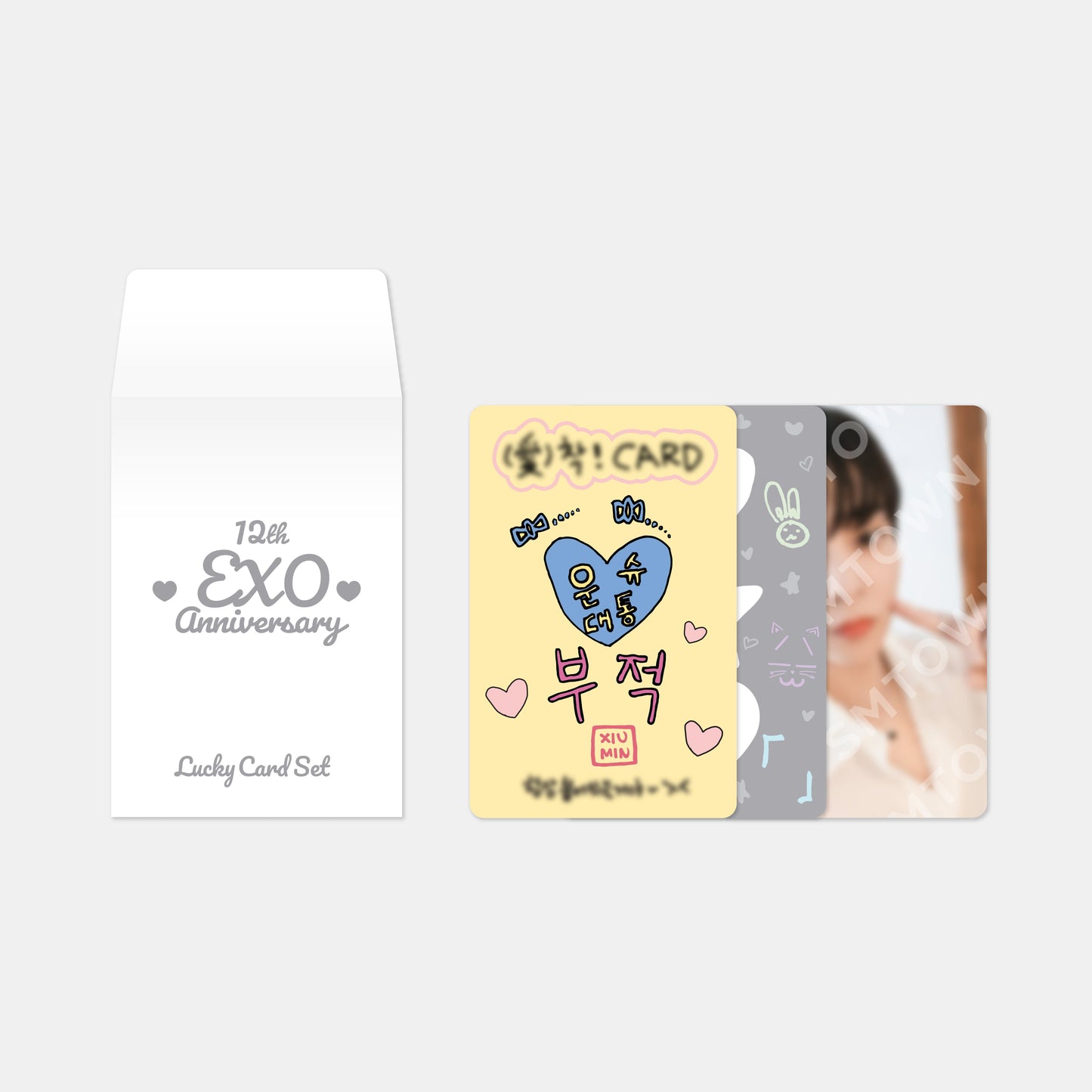 LUCKY CARD SET - EXO 12th Anniversary MD