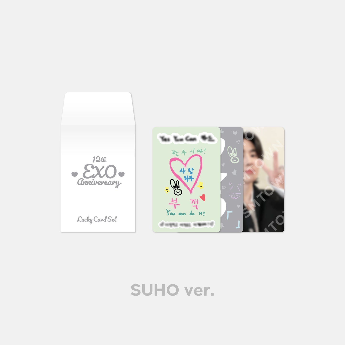 LUCKY CARD SET - EXO 12th Anniversary MD