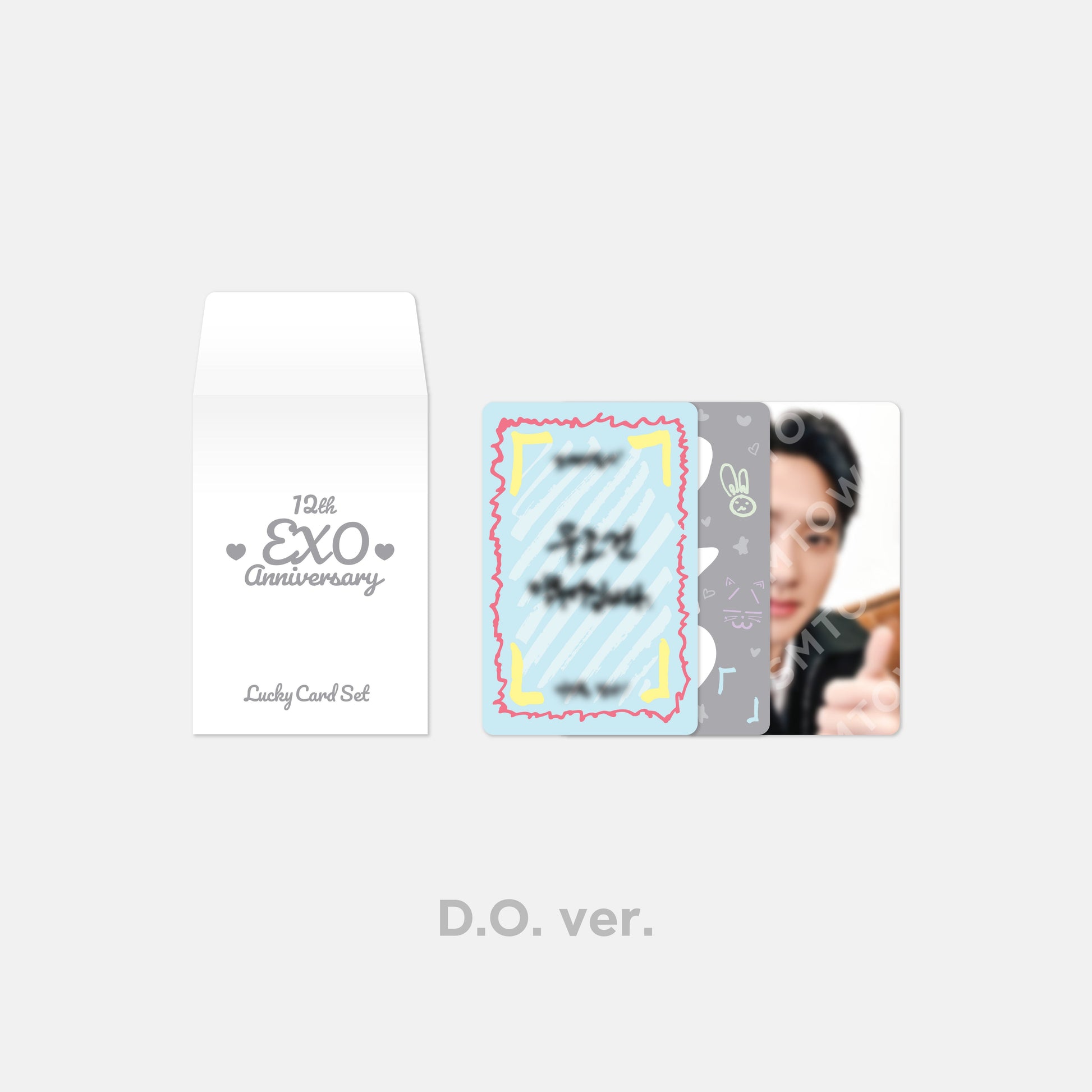 LUCKY CARD SET - EXO 12th Anniversary MD