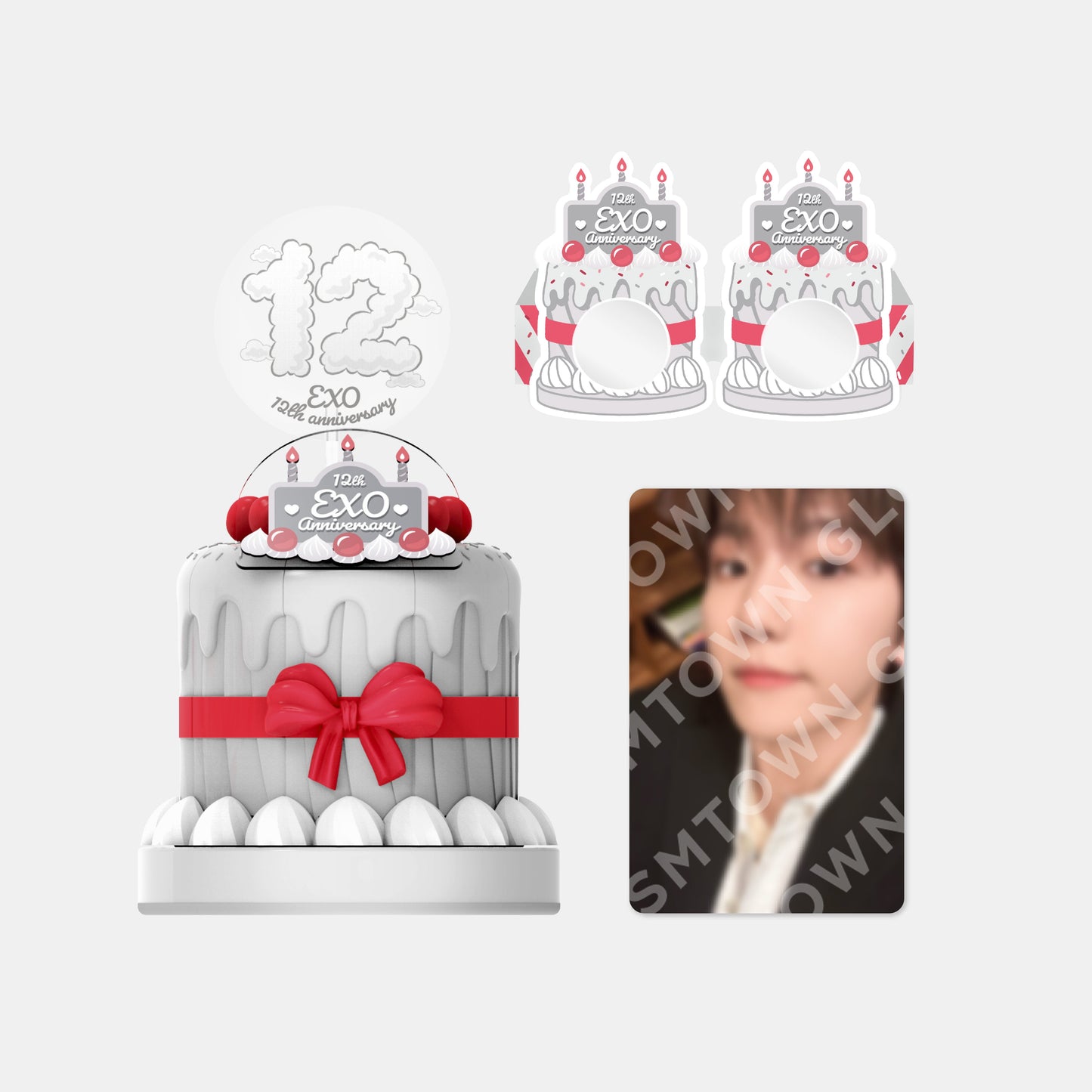PARTY CAKE SET - EXO 12th Anniversary MD