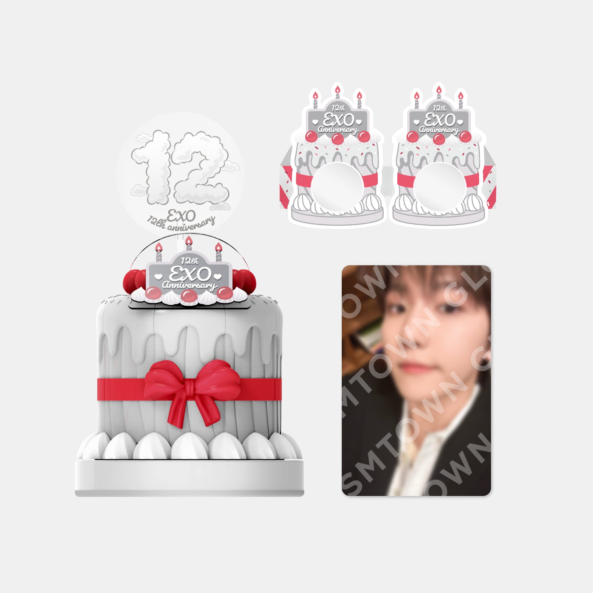 PARTY CAKE SET - EXO 12th Anniversary MD