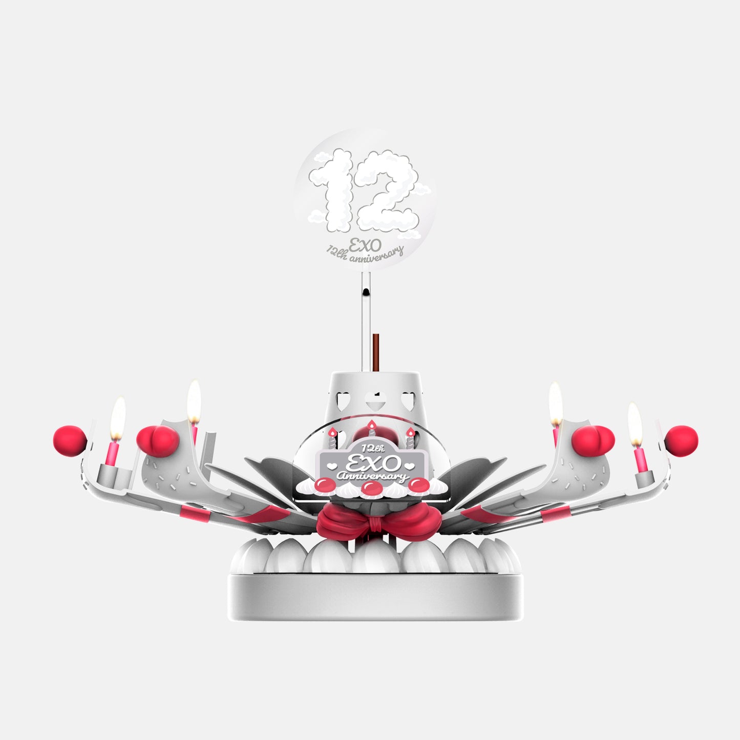 PARTY CAKE SET - EXO 12th Anniversary MD