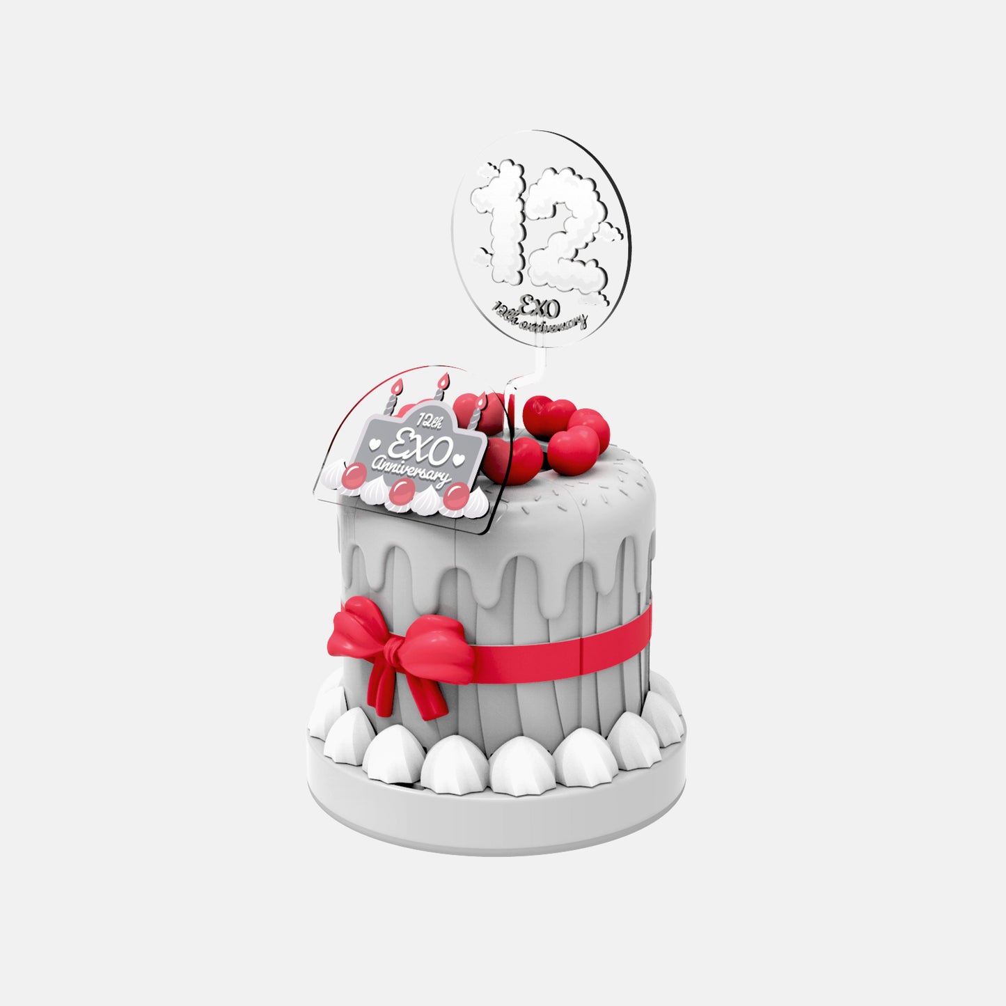 PARTY CAKE SET - EXO 12th Anniversary MD