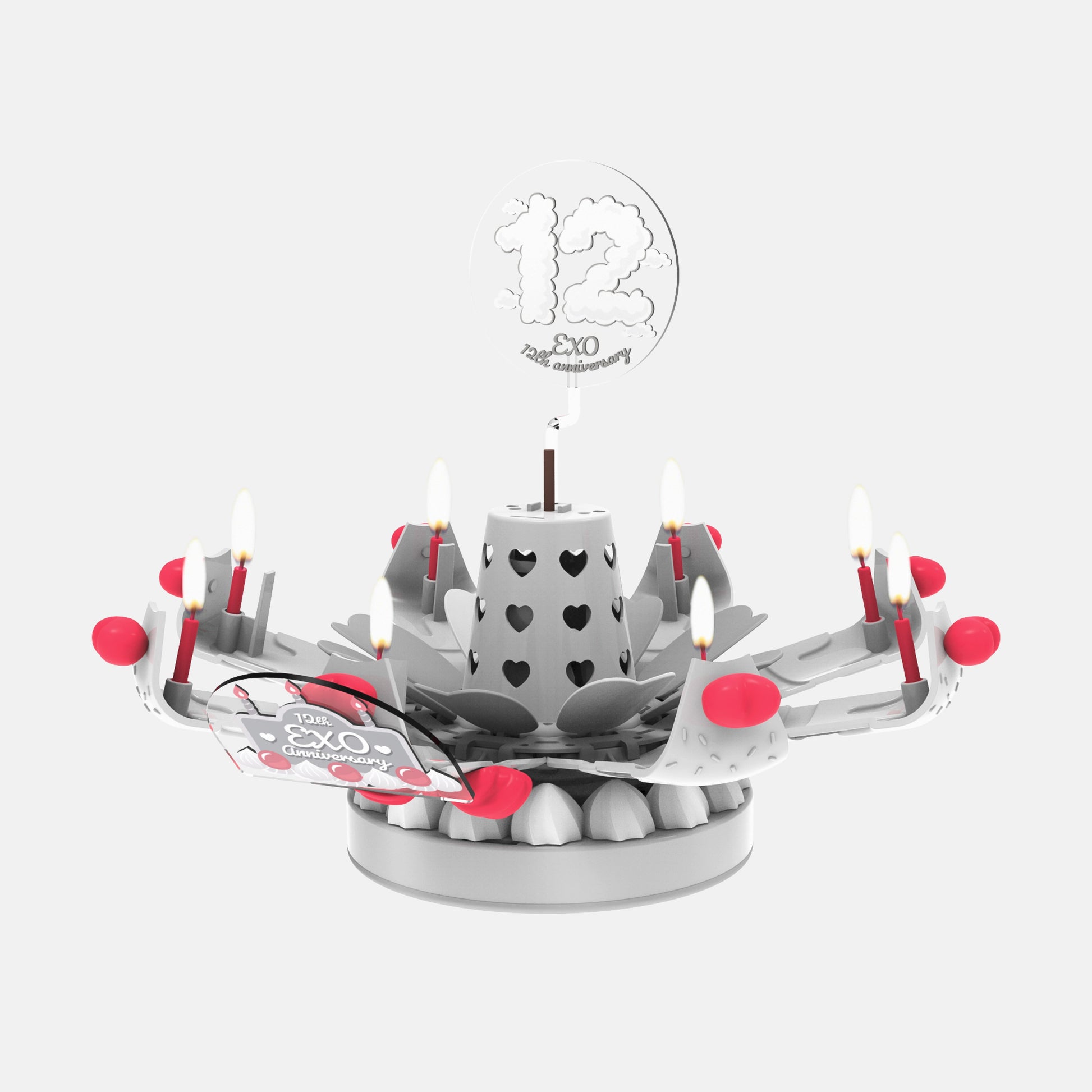 PARTY CAKE SET - EXO 12th Anniversary MD