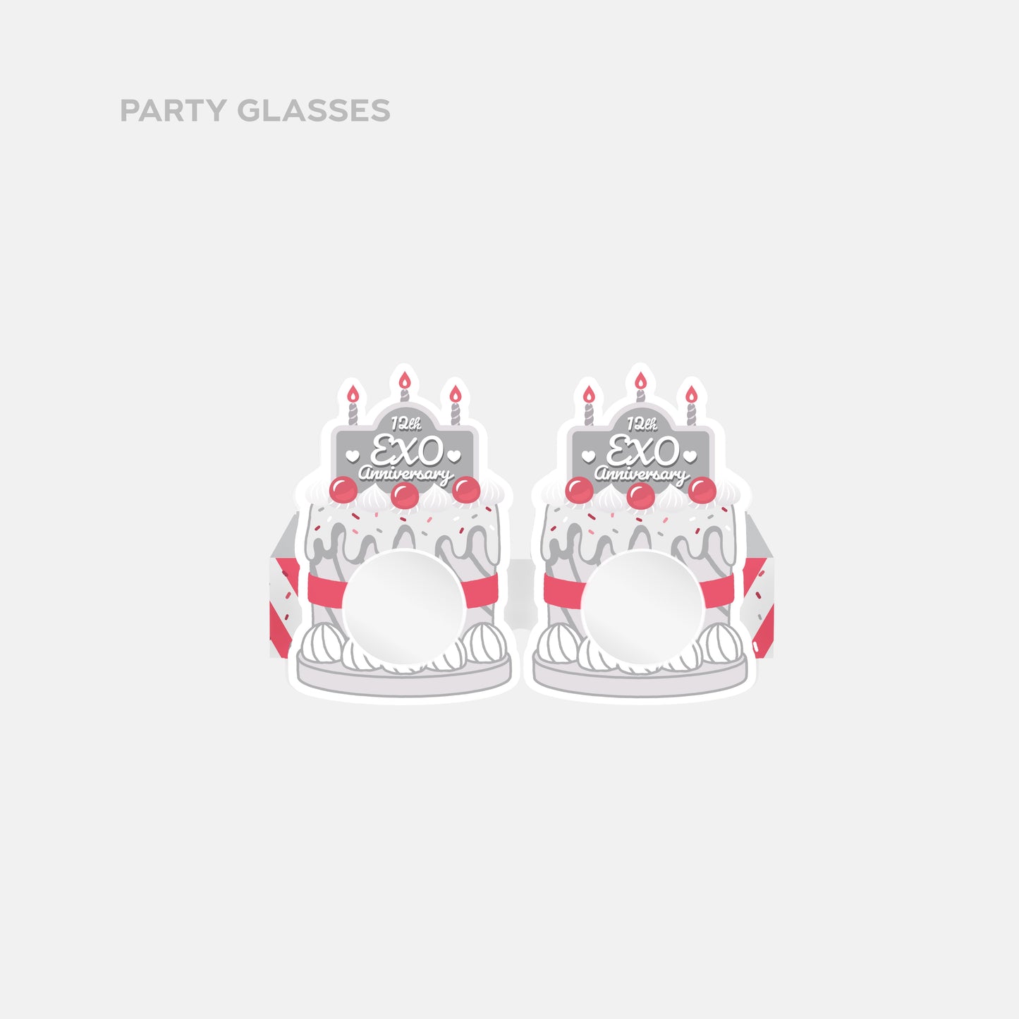 PARTY CAKE SET - EXO 12th Anniversary MD