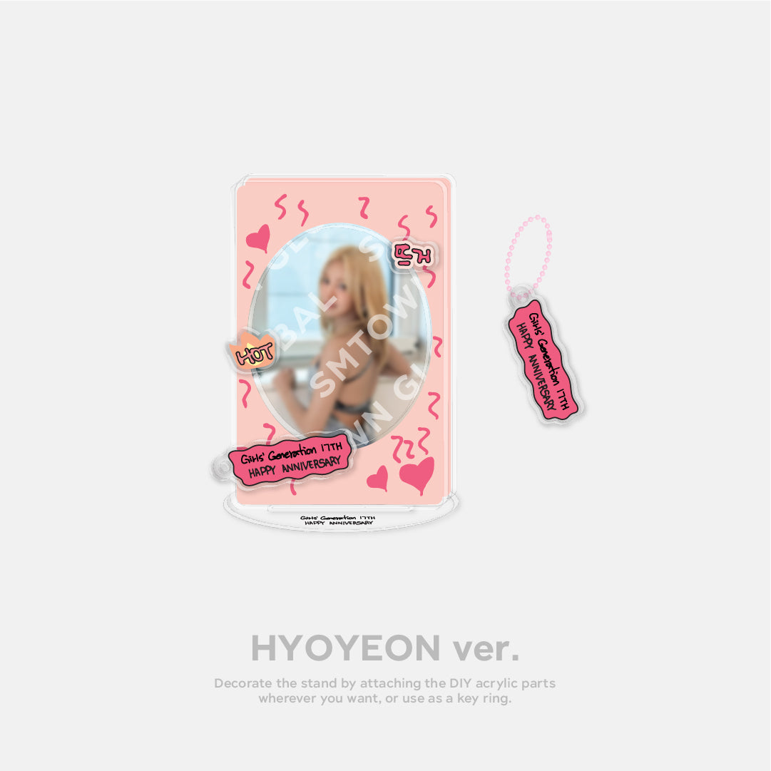 DIY ACRYLIC STAND SET - Girls' Generation 17th Anniversary MD