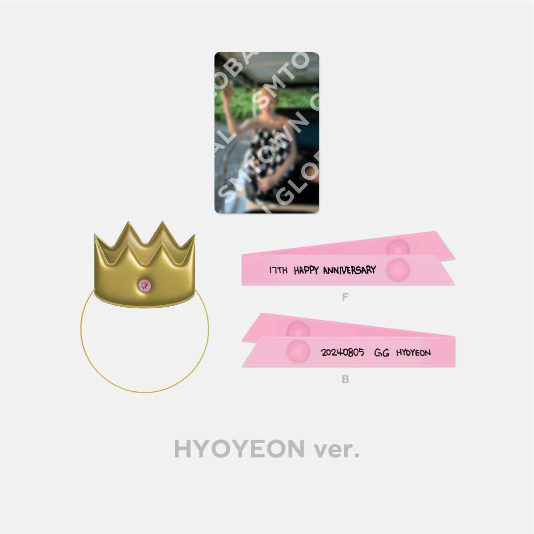 DOLL PROP SET - Girls' Generation 17th Anniversary MD