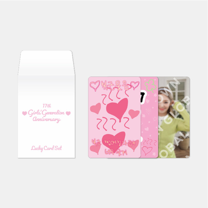 LUCKY CARD SET - Girls' Generation 17th Anniversary MD