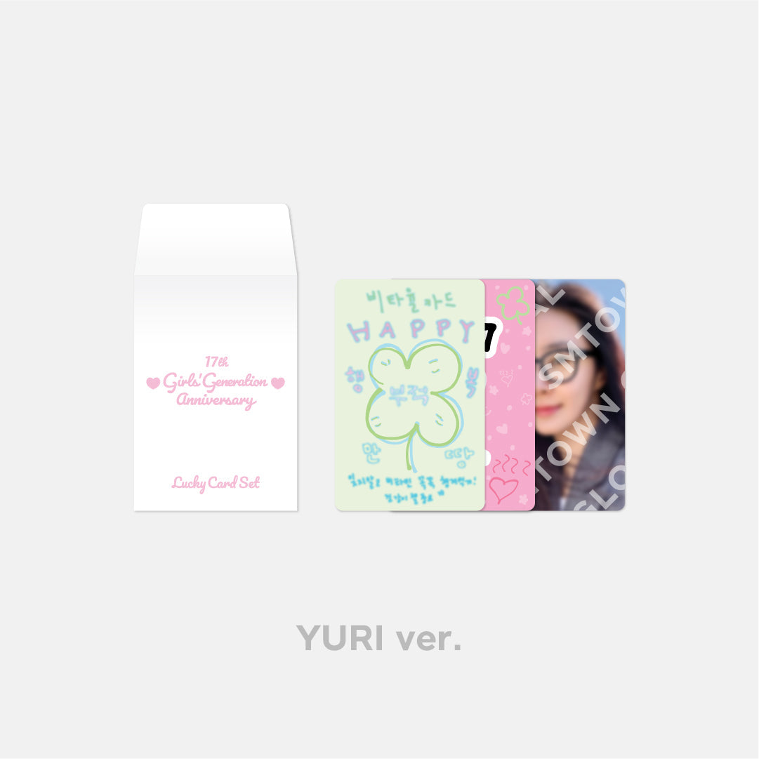 LUCKY CARD SET - Girls' Generation 17th Anniversary MD