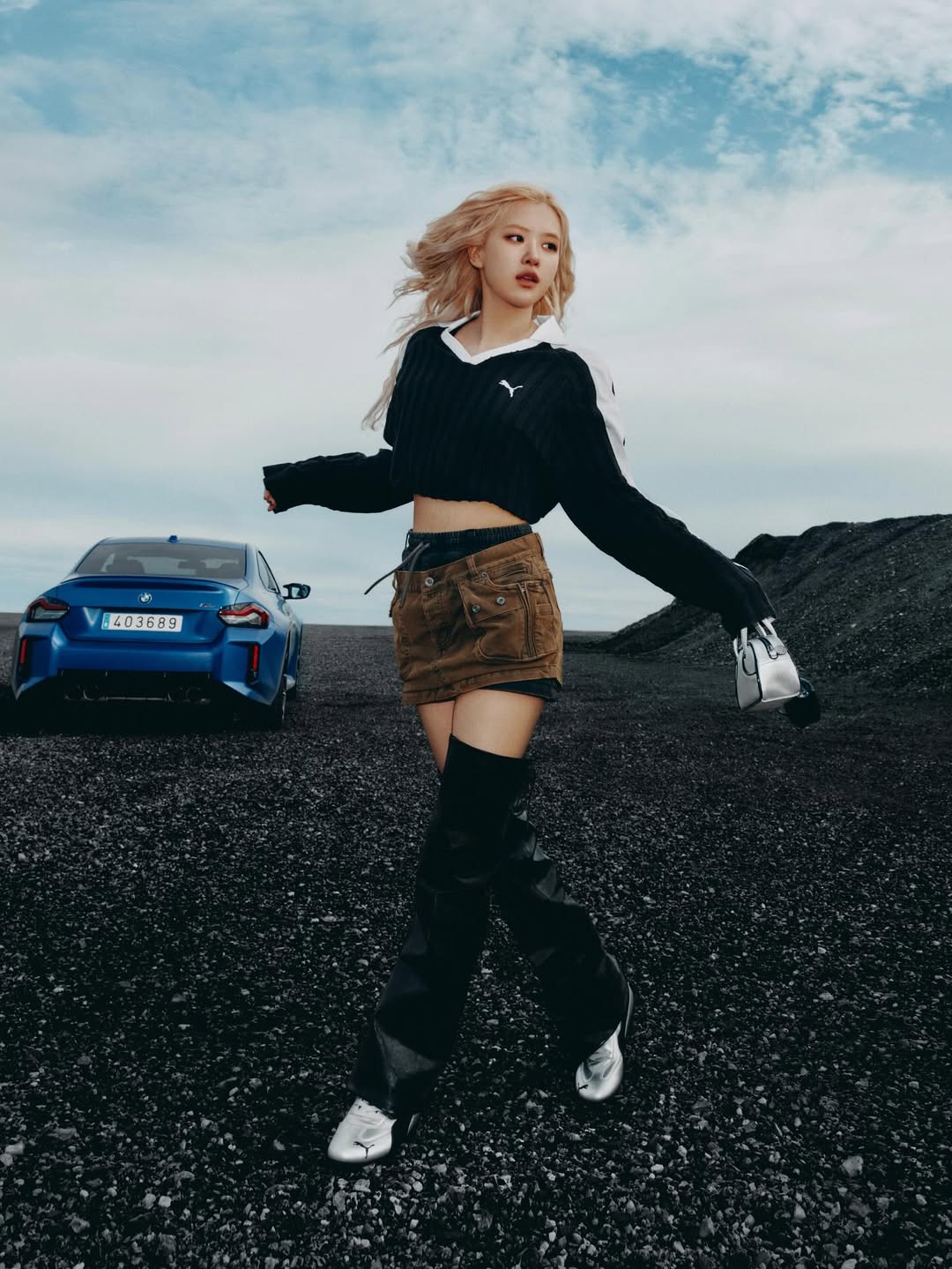 ★[BLACKPINK ROSÉ Worn] 【LOADINGROOM】STRANGE SKIRT