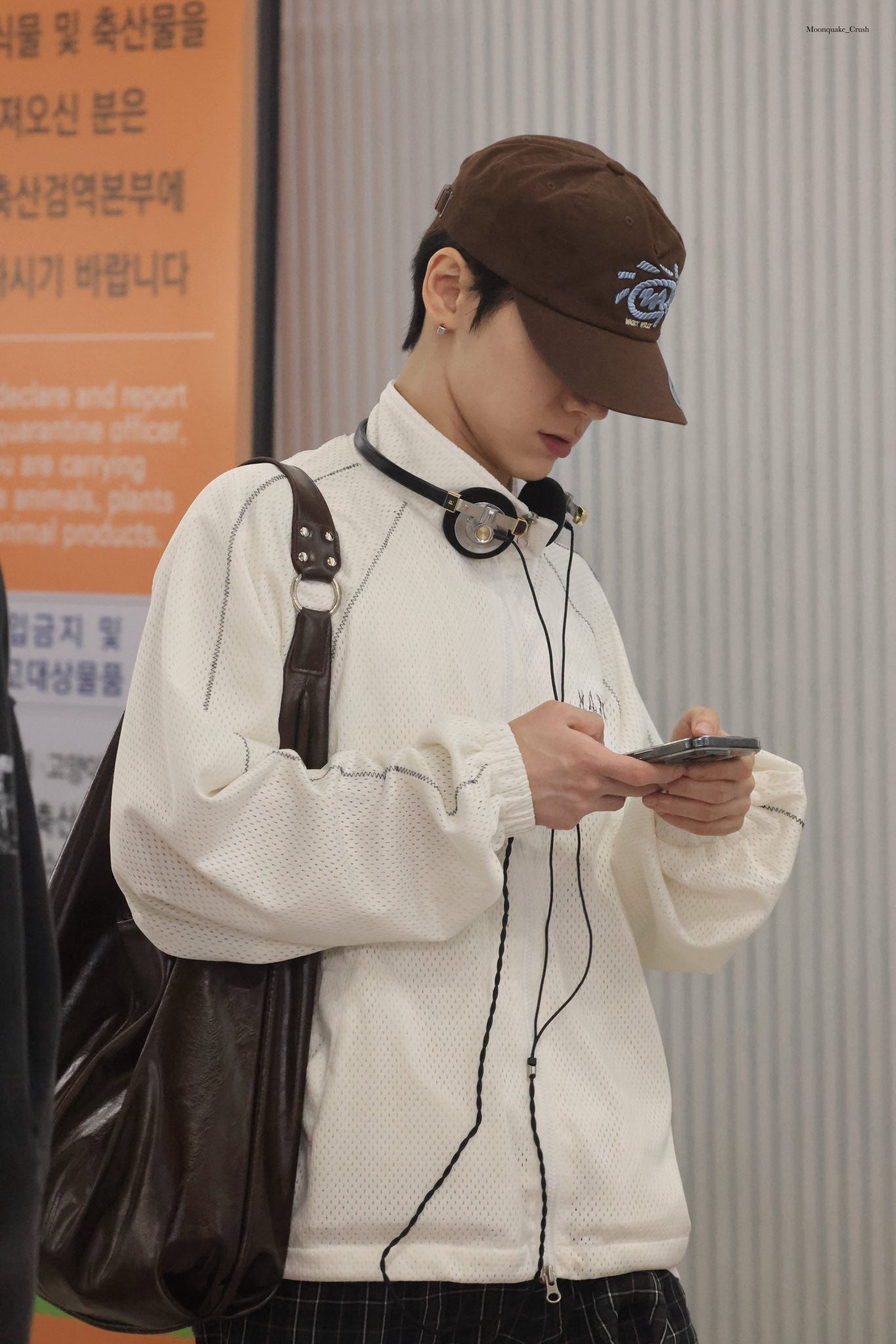 ★[NCT TEN Worn]【WACKY WILLY】rope embroidered trucker cap (3 colors)