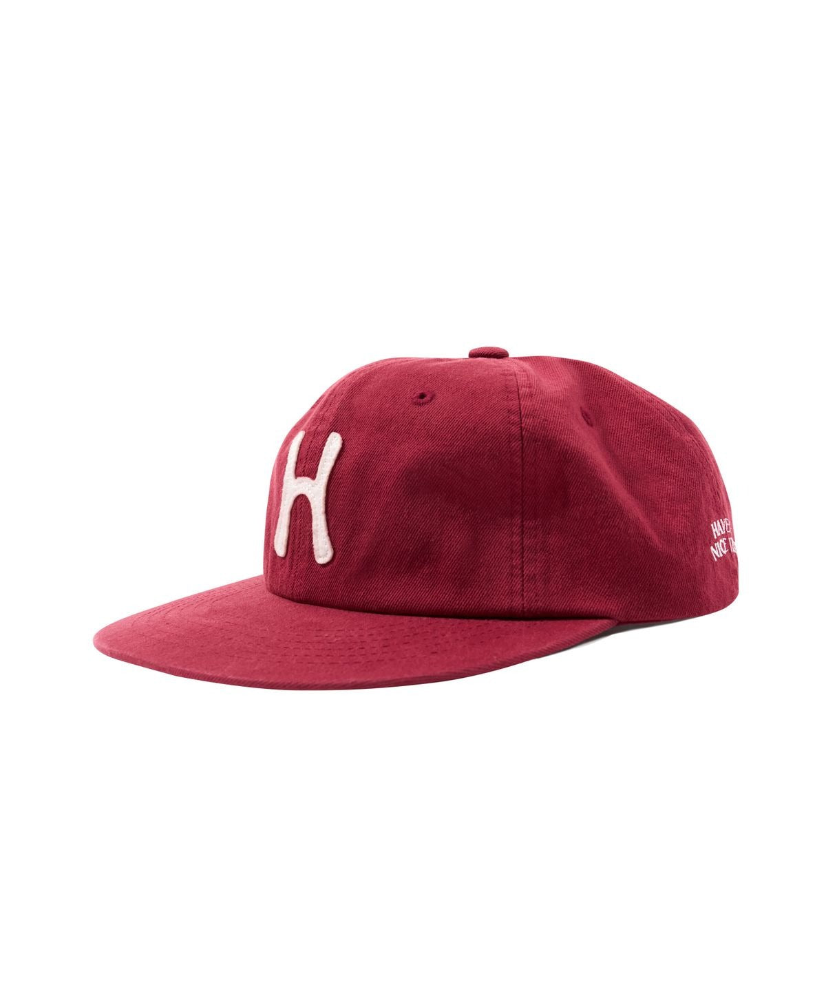 ★[BOYNEXTDOOR LEEHAN Worn] 【HELLO SUNRISE】H Logo Cotton Relaxed Fit 6Panel Cap_Red