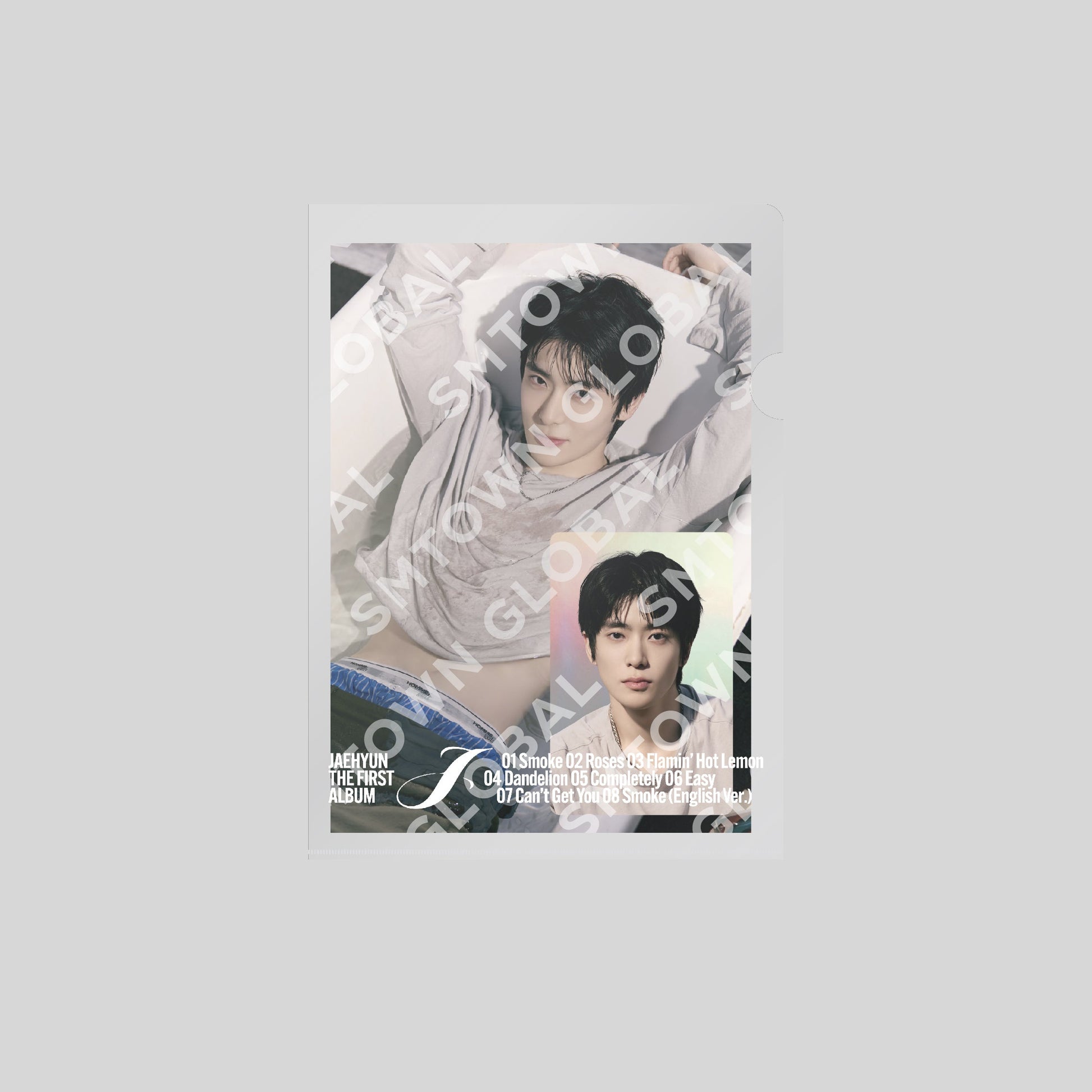 POSTCARD + HOLOGRAM PHOTO CARD SET - JAEHYUN 'J - The 1st Album' MD