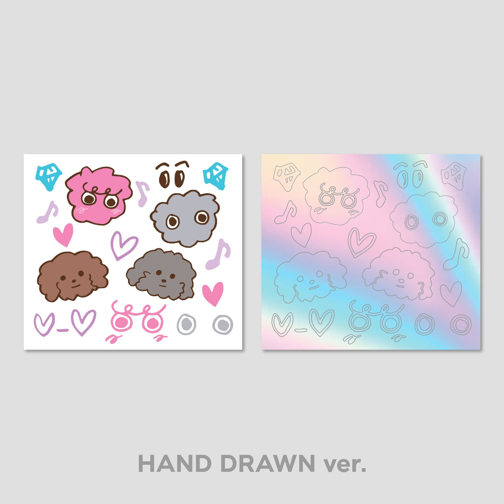 LENTICULAR ID CARD +  DECO STICKER SET - 2024 KEYLAND ON : AND ON <#> MD
