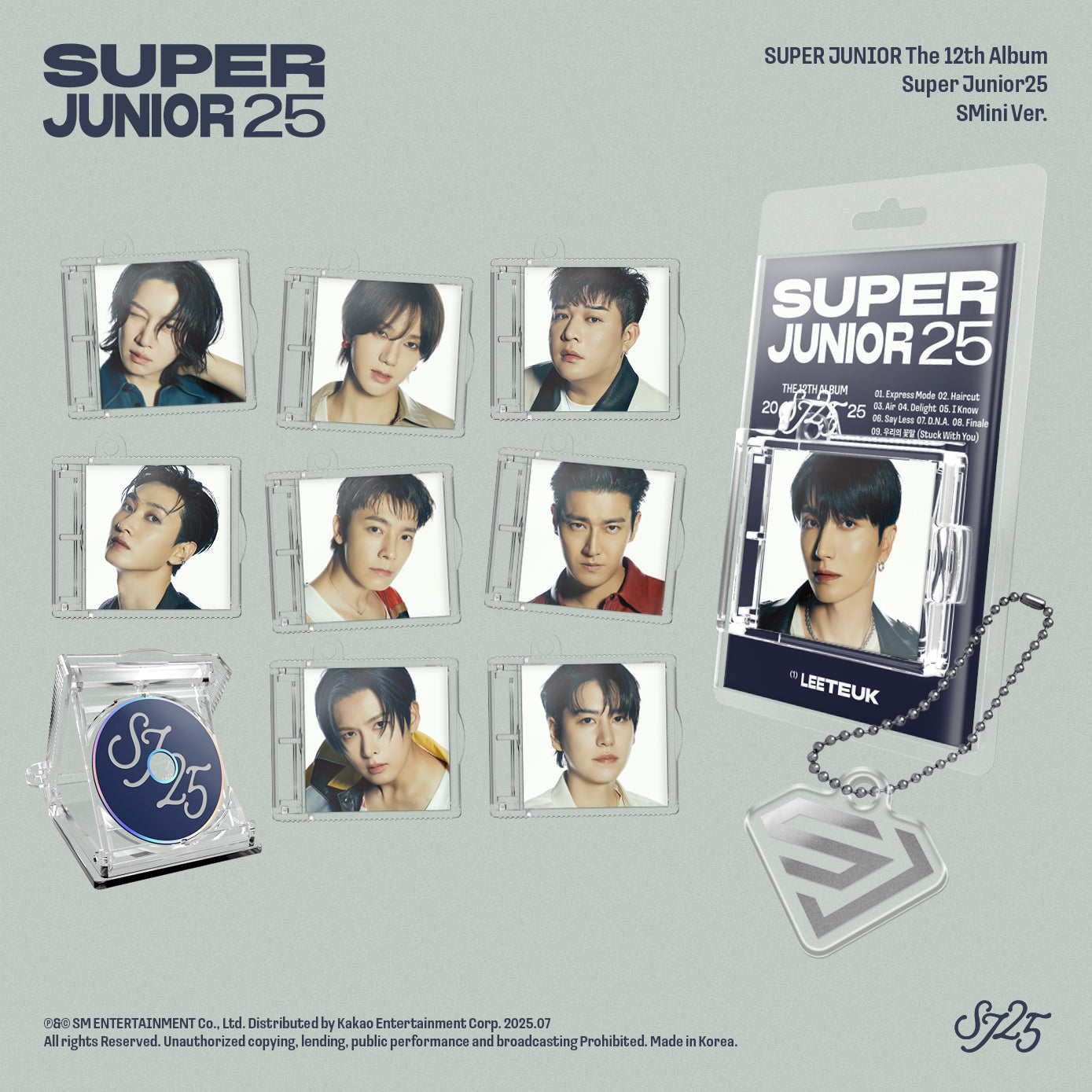 The 12th Album Super Junior25 (SMini Ver.) (SMART ALBUM)