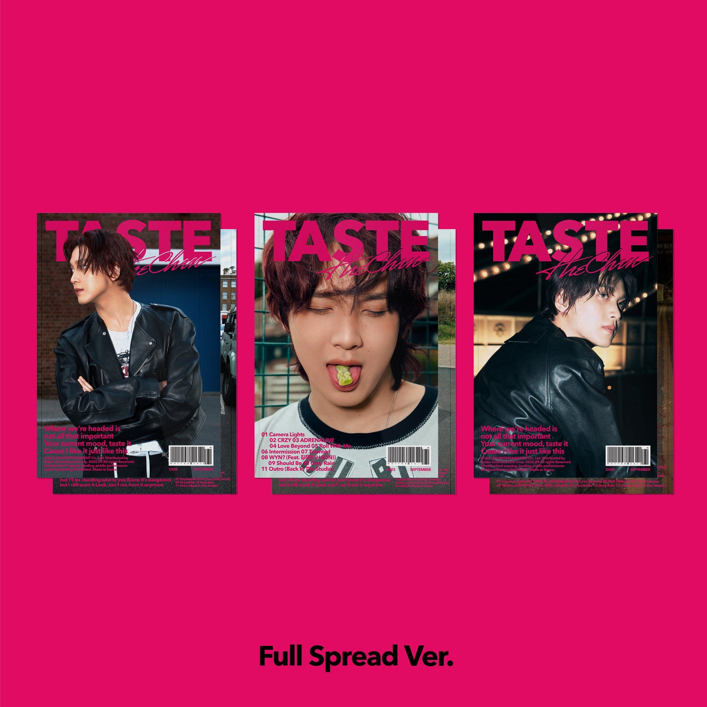 The 1st Album 'TASTE' (Full Spread Ver.) - SET