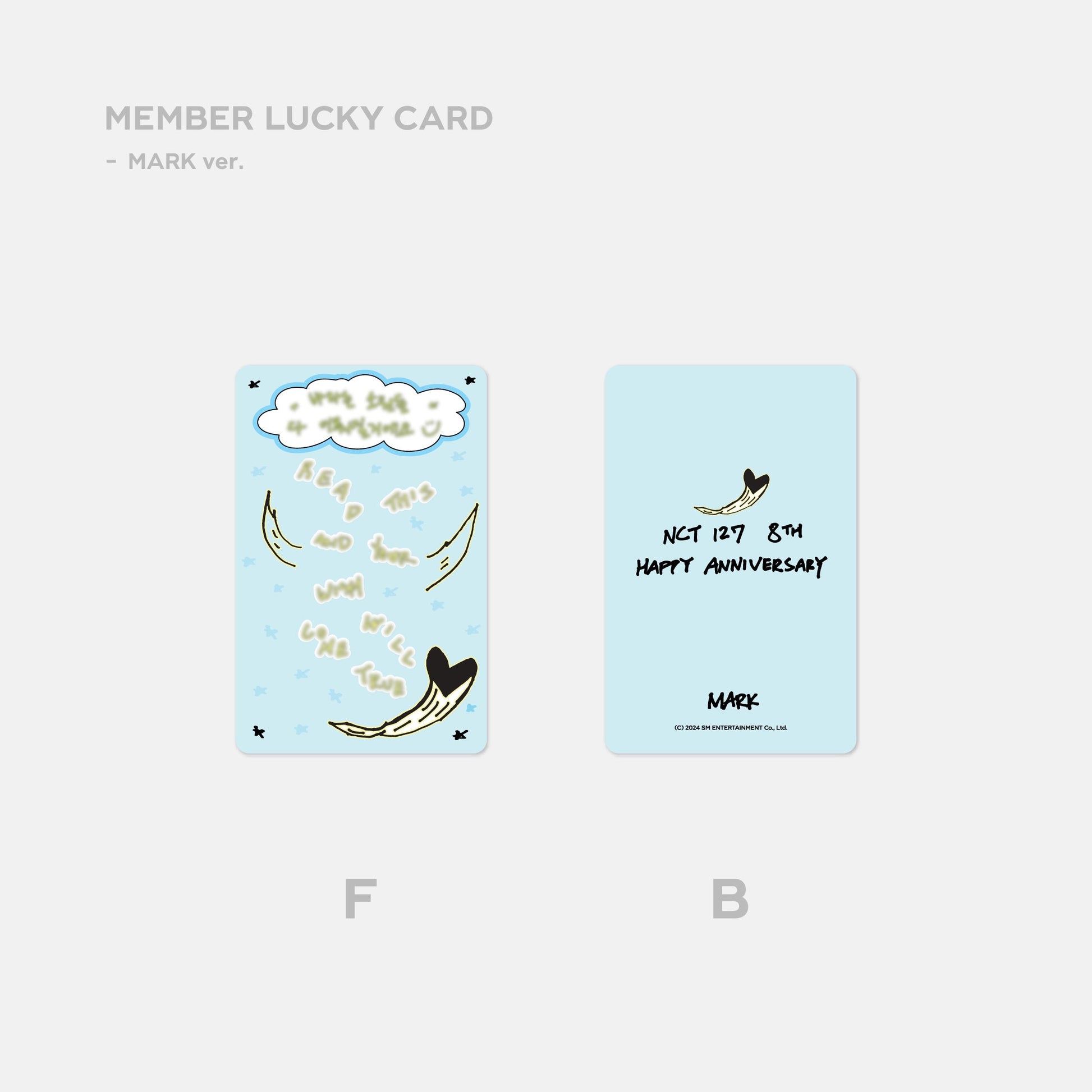 LUCKY CARD SET - NCT 127 8th Anniversary MD