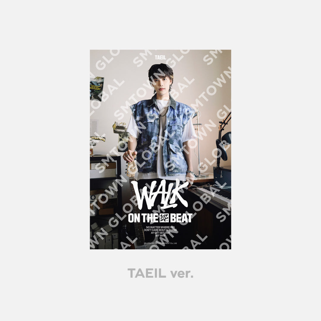A4 POSTER - NCT 127 POP-UP 'WALK : ON THE BEAT' MD
