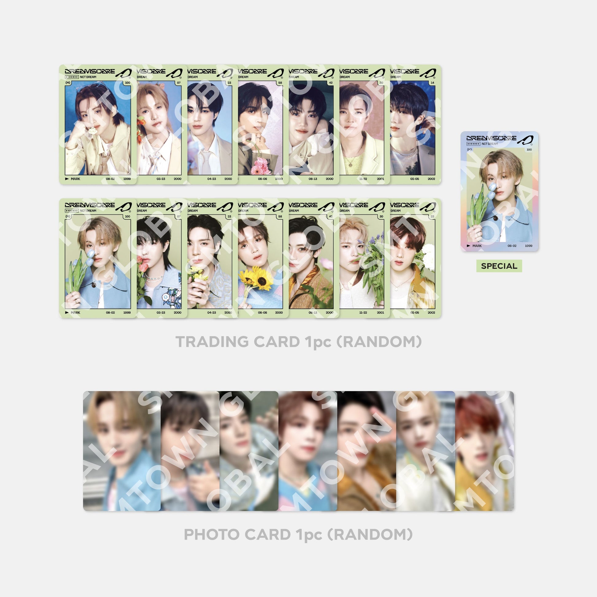 RANDOM TRADING CARD SET [B ver.]- NCT DREAM 'DREAM FINDER - Chase The Light' POP-UP MD