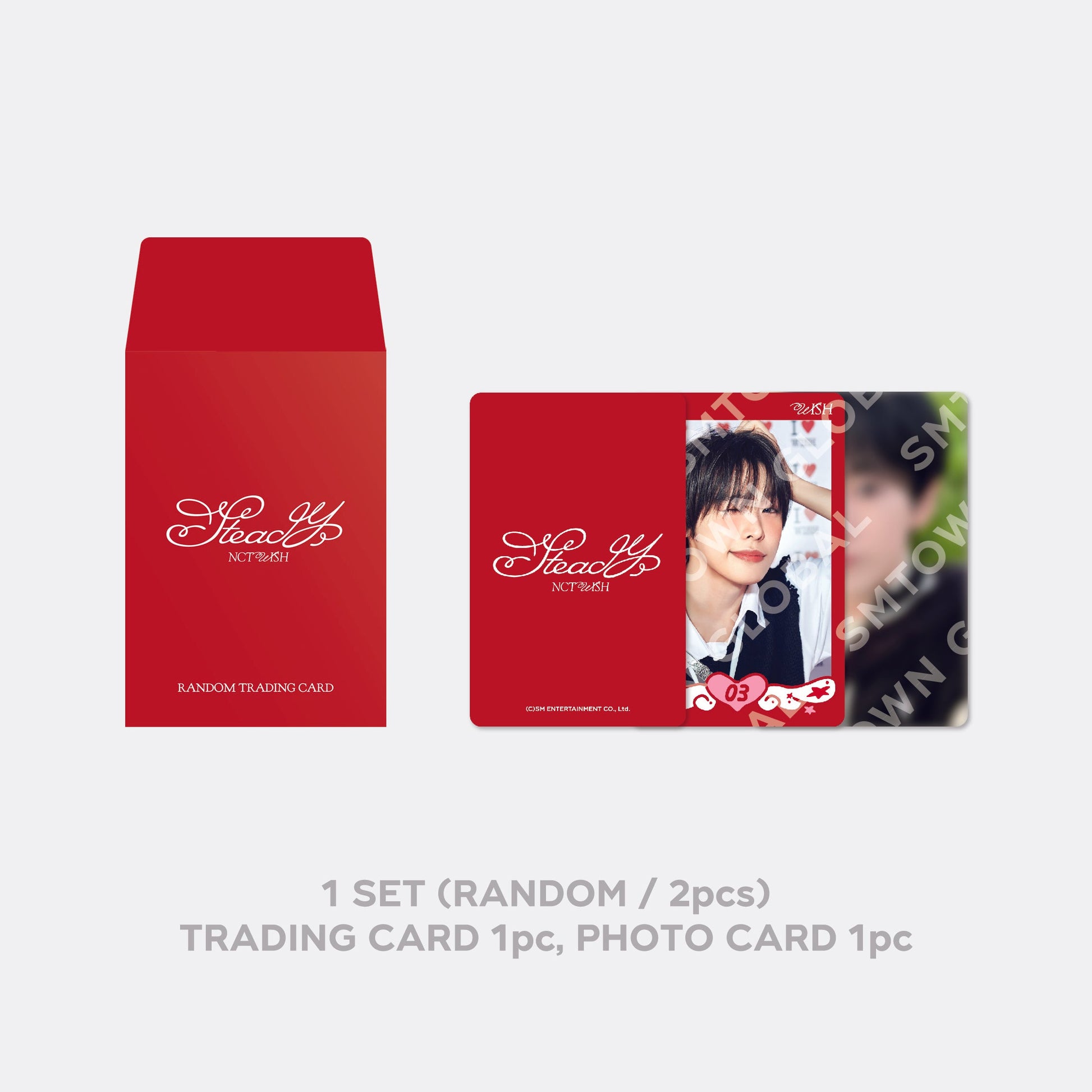 RANDOM TRADING CARD SET [A ver.] - NCT WISH 'LET'S GO STEADY' POP-UP MD