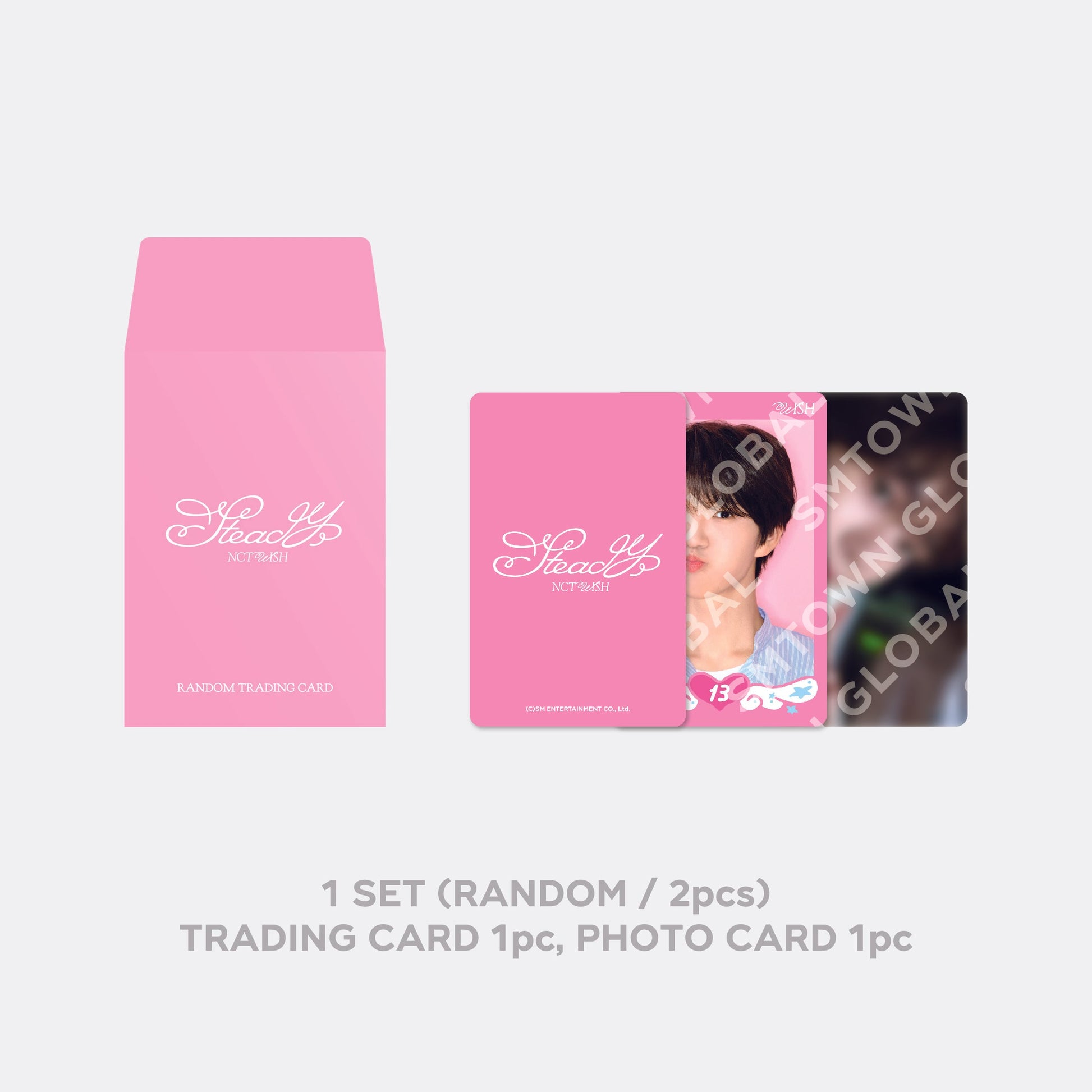 RANDOM TRADING CARD SET [B ver.] - NCT WISH 'LET'S GO STEADY' POP-UP MD