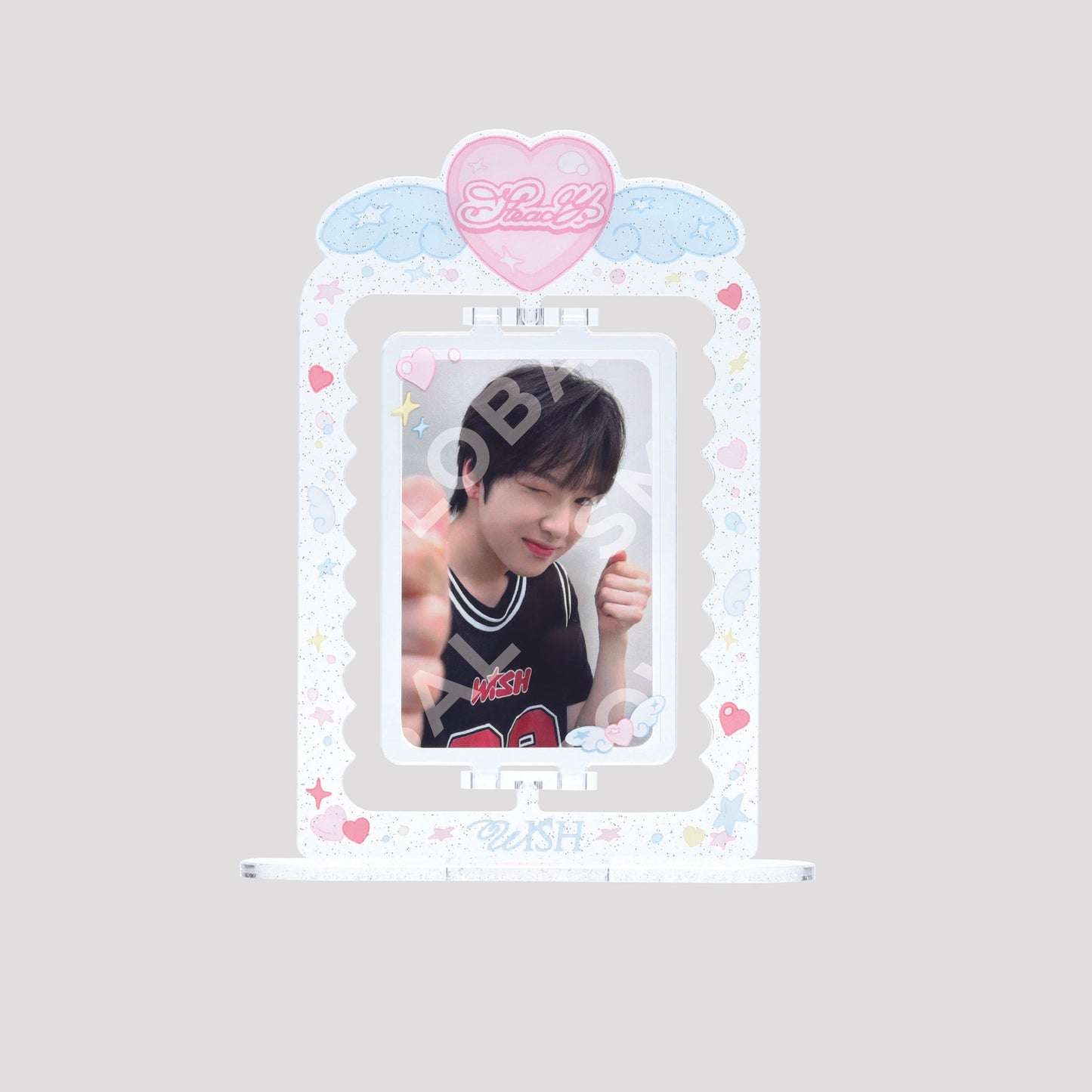 ACRYLIC TURNING STAND SET - NCT WISH 'LET'S GO STEADY' POP-UP MD