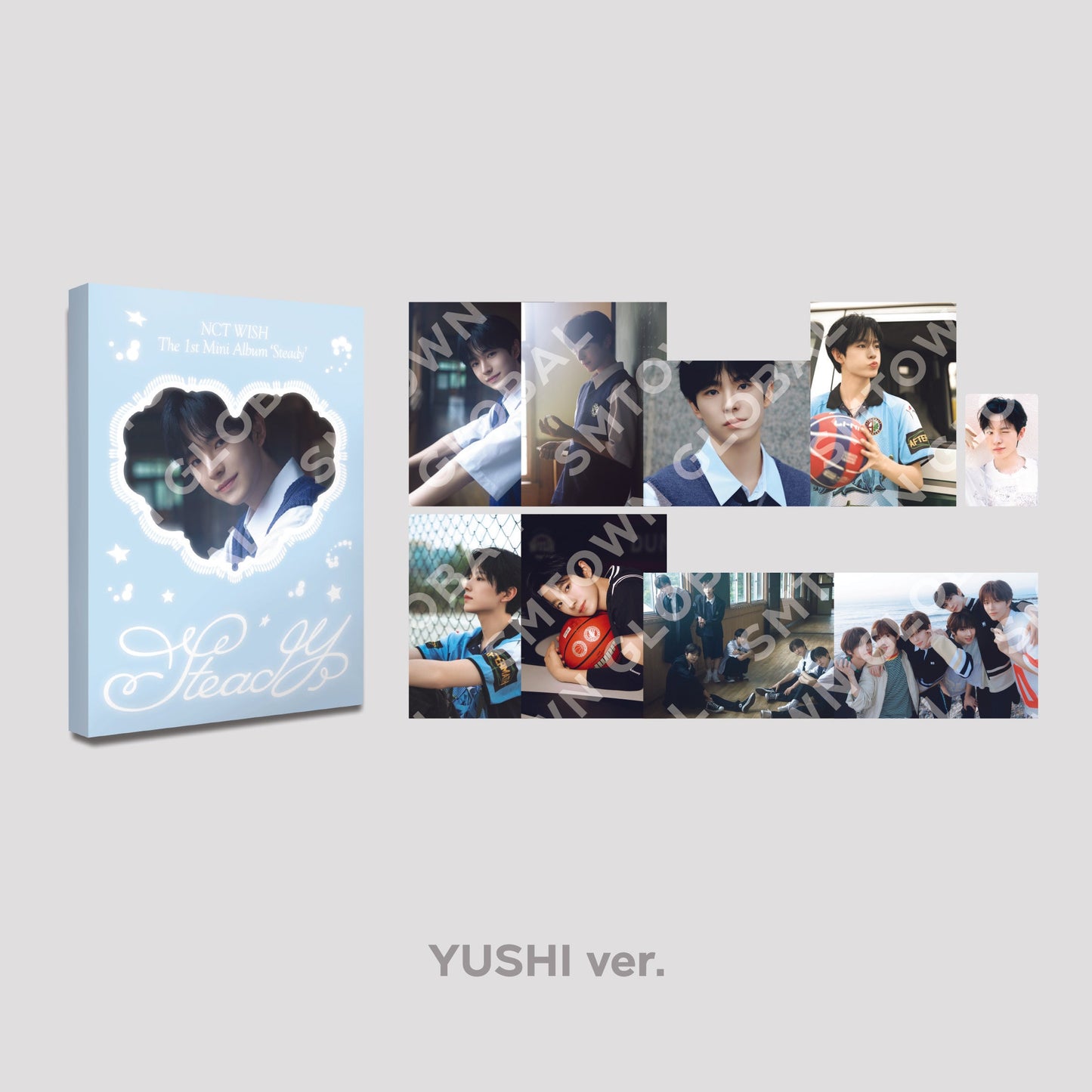 POSTCARD SET - NCT WISH 'LET'S GO STEADY' POP-UP MD