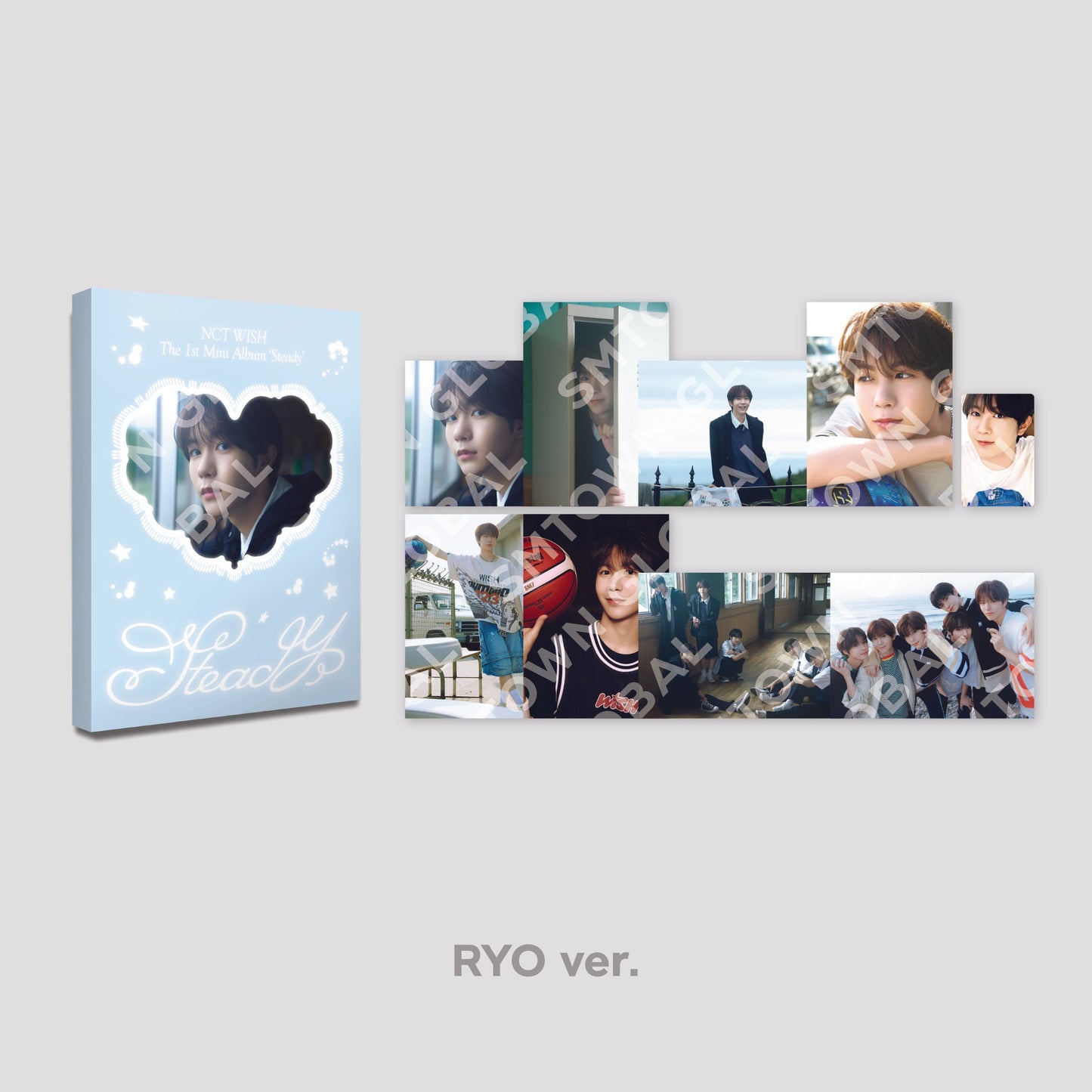POSTCARD SET - NCT WISH 'LET'S GO STEADY' POP-UP MD