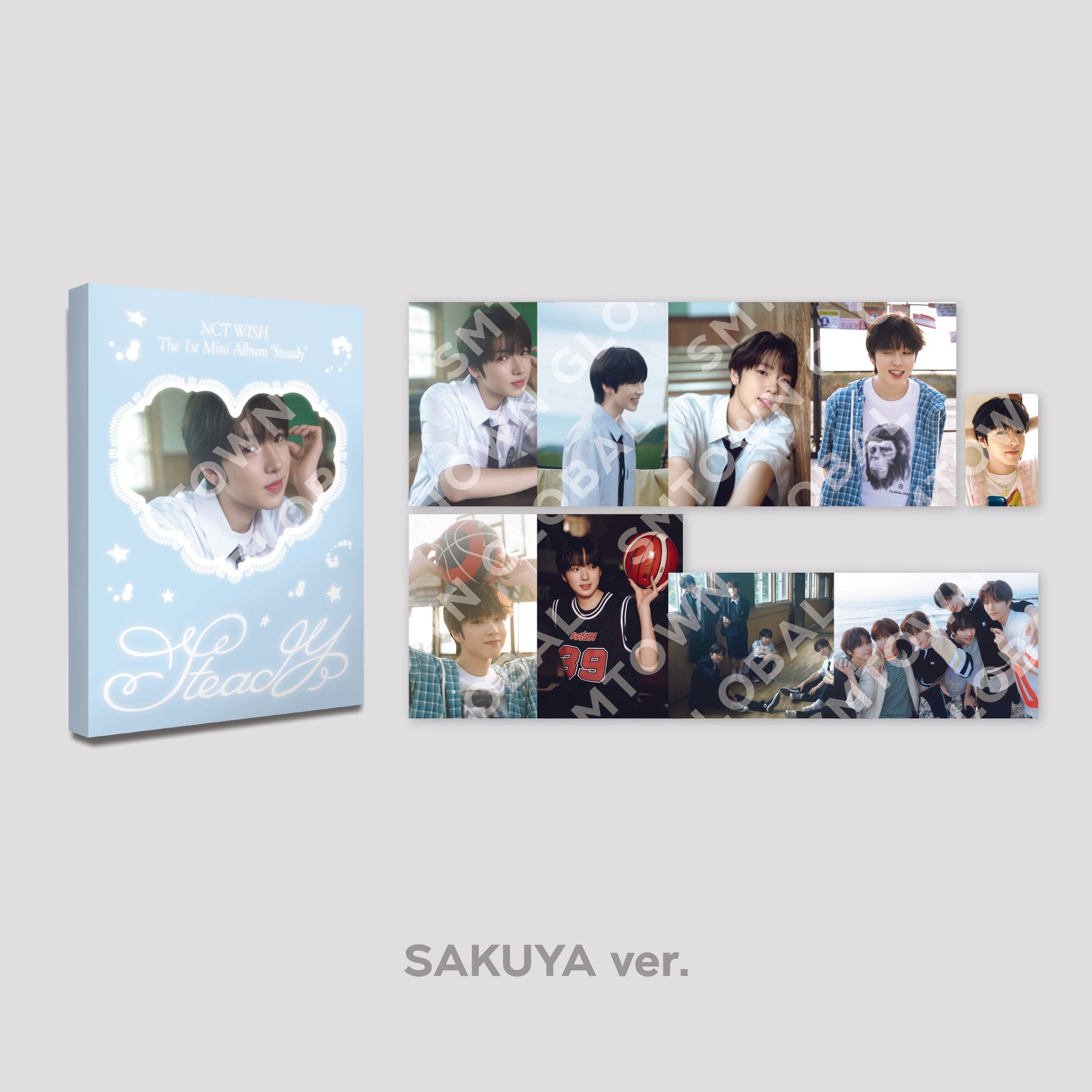 POSTCARD SET - NCT WISH 'LET'S GO STEADY' POP-UP MD