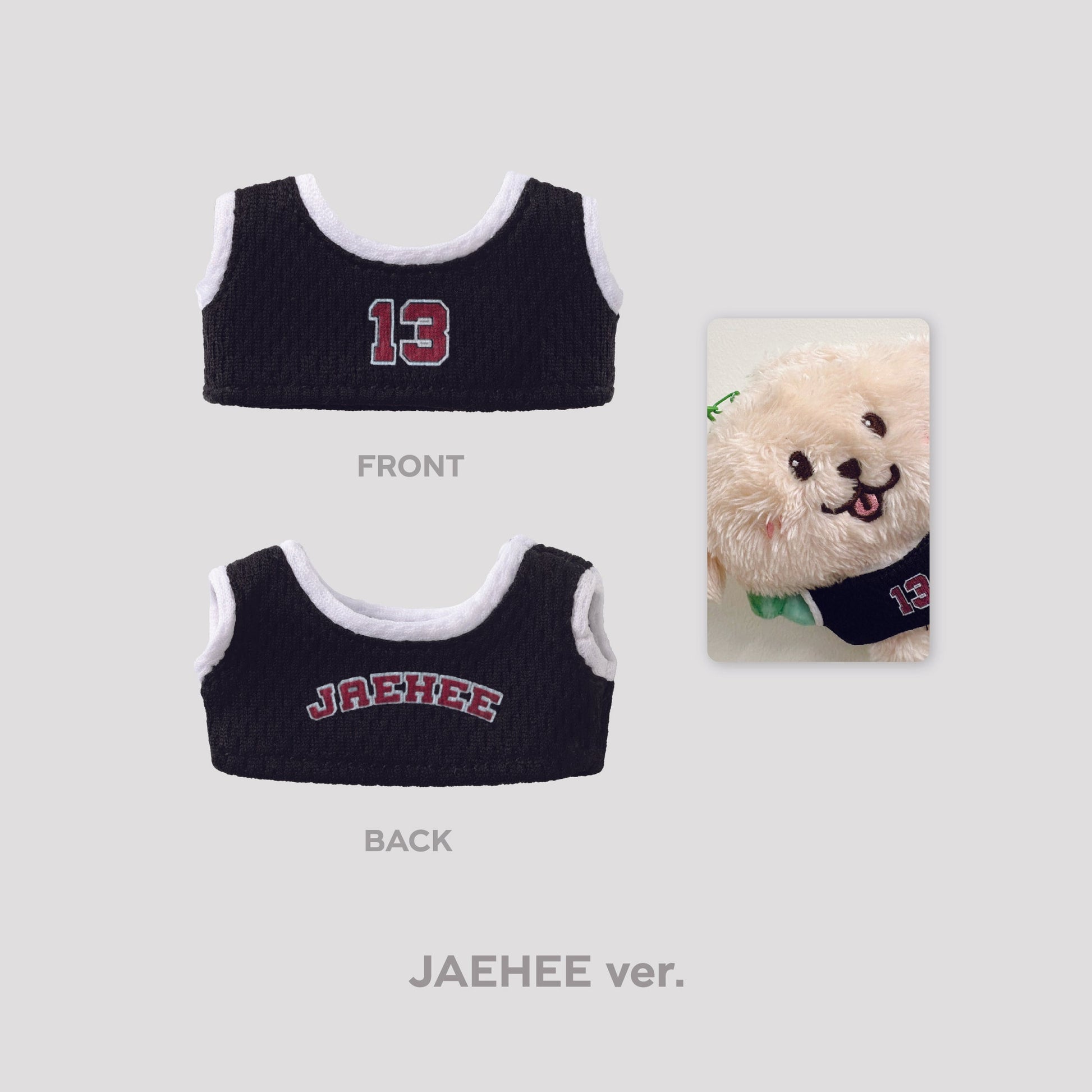 10CM DOLL UNIFORM SET - NCT WISH 'LET'S GO STEADY' POP-UP MD