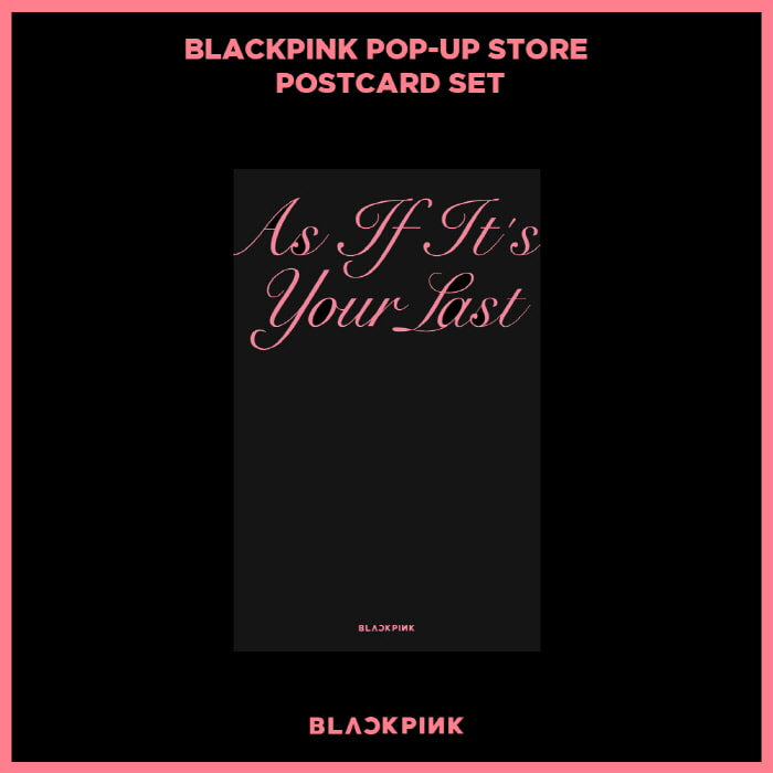 BLACKPINK POP-UP STORE POSTCARD SET - YG SELECT