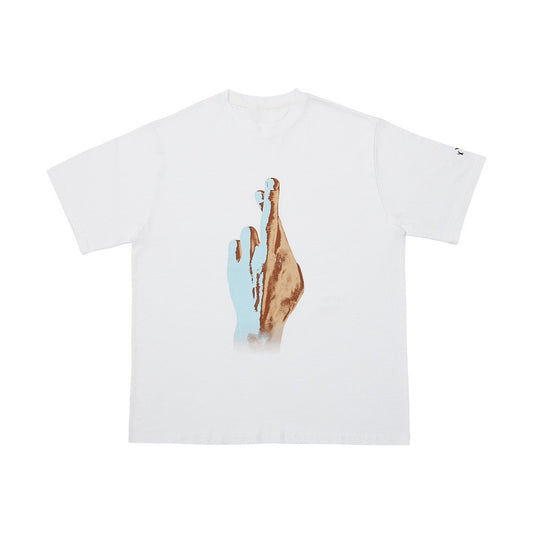 XACADEMY OVERFIT T-SHIRTS_WHITE - YG SELECT