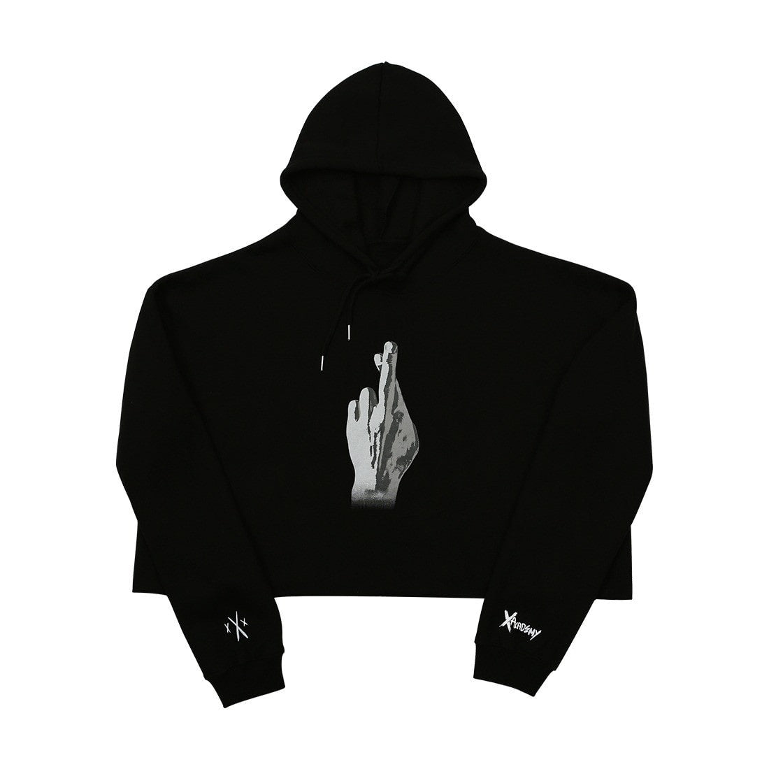 XACADEMY CROPPED HOODIE - YG SELECT