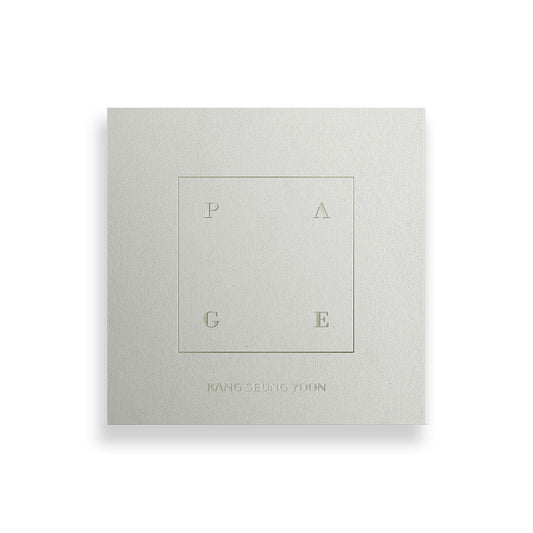 KANG SEUNG YOON 1st FULL ALBUM [PAGE] KiT ALBUM - YG SELECT