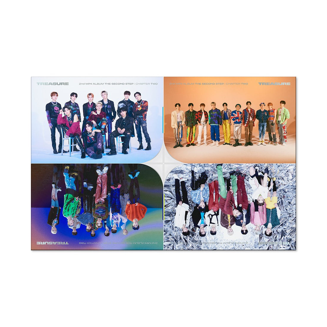 TREASURE 2nd MINI ALBUM [THE SECOND STEP : CHAPTER TWO] YG TAG ALBUM (RANDOM ver.) - YG SELECT