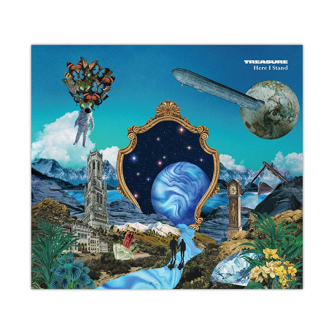 TREASURE JAPAN 1st SINGLE [Here I Stand] (CD + Blu-ray + Smapra Music & Movie) - YG SELECT