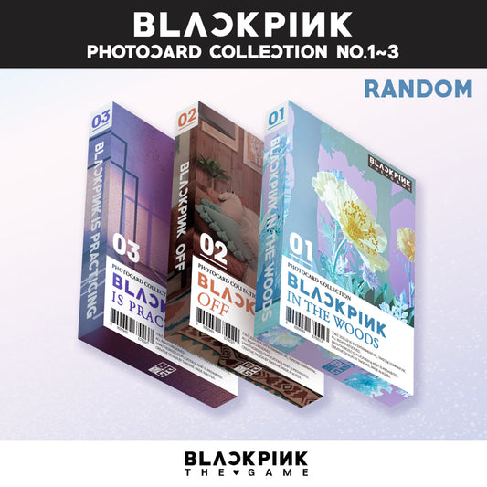 BLACKPINK THE GAME PHOTOCARD COLLECTION No.1~3 (RANDOM) - YG SELECT