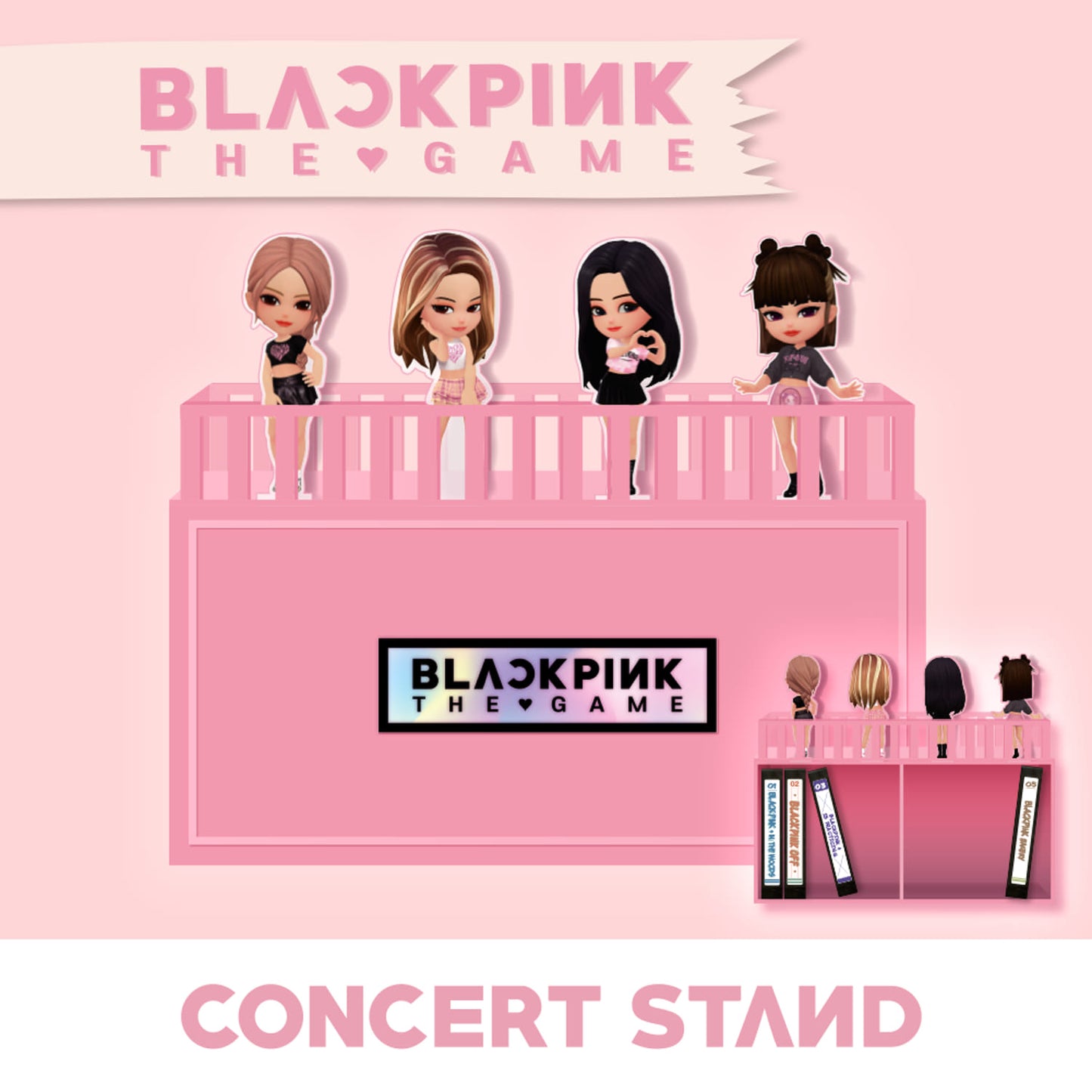 [BLACKPINK THE GAME] CONCERT STAND (LIMITED) - YG SELECT